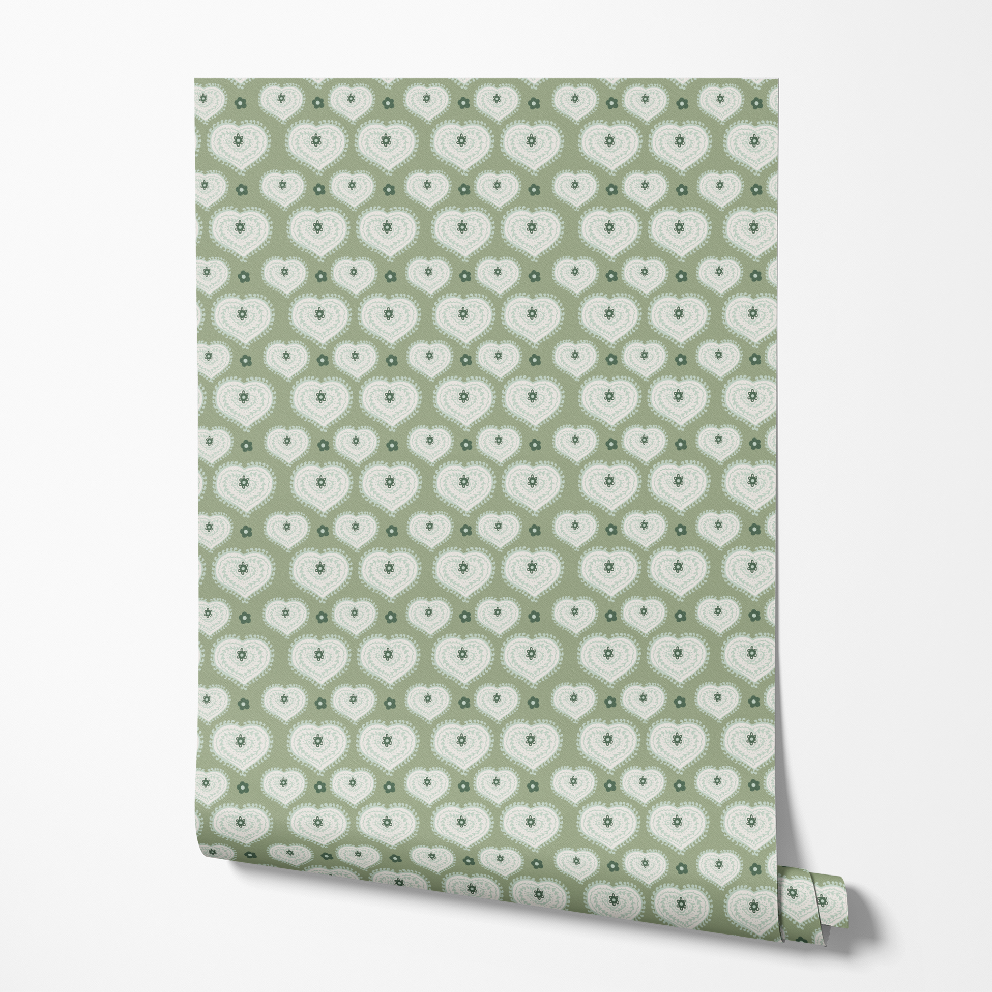 wallpaper roll mockup