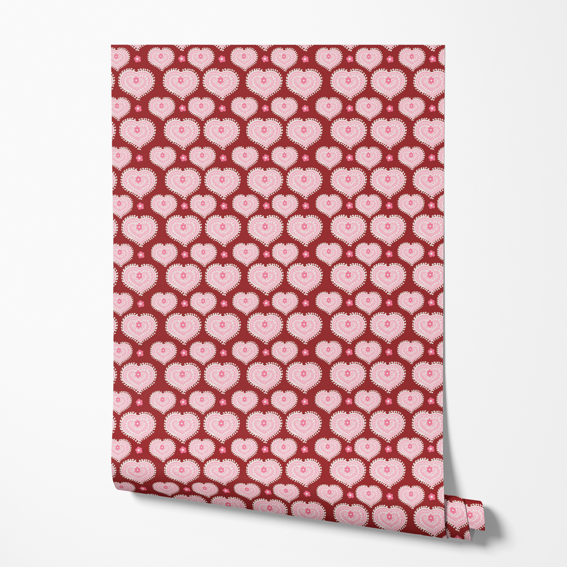 wallpaper roll mockup