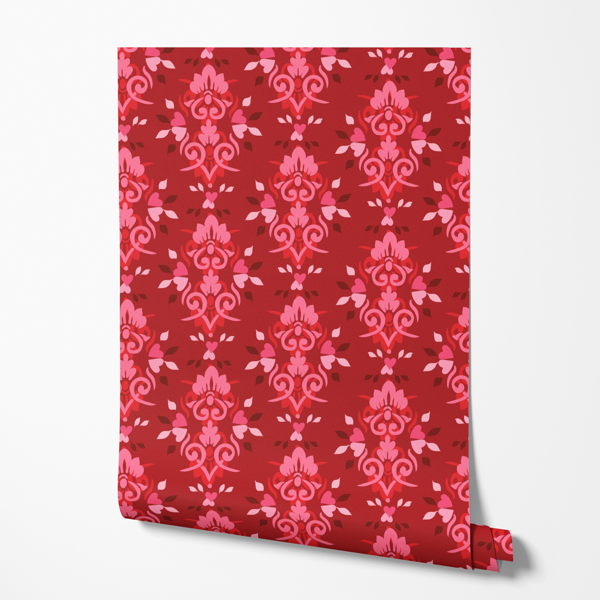 wallpaper roll mockup