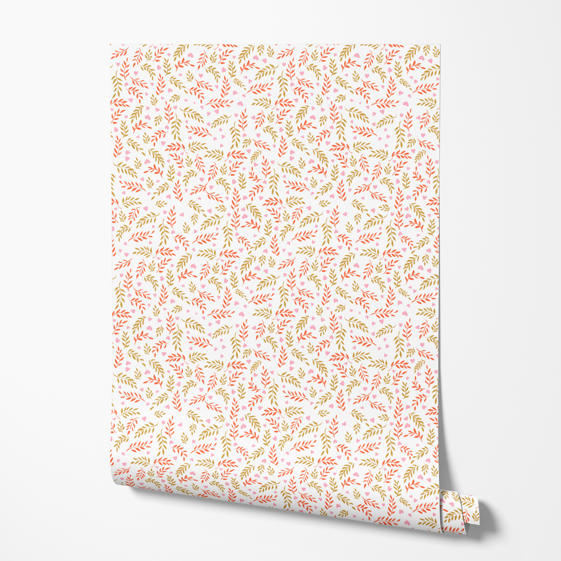 wallpaper roll mockup