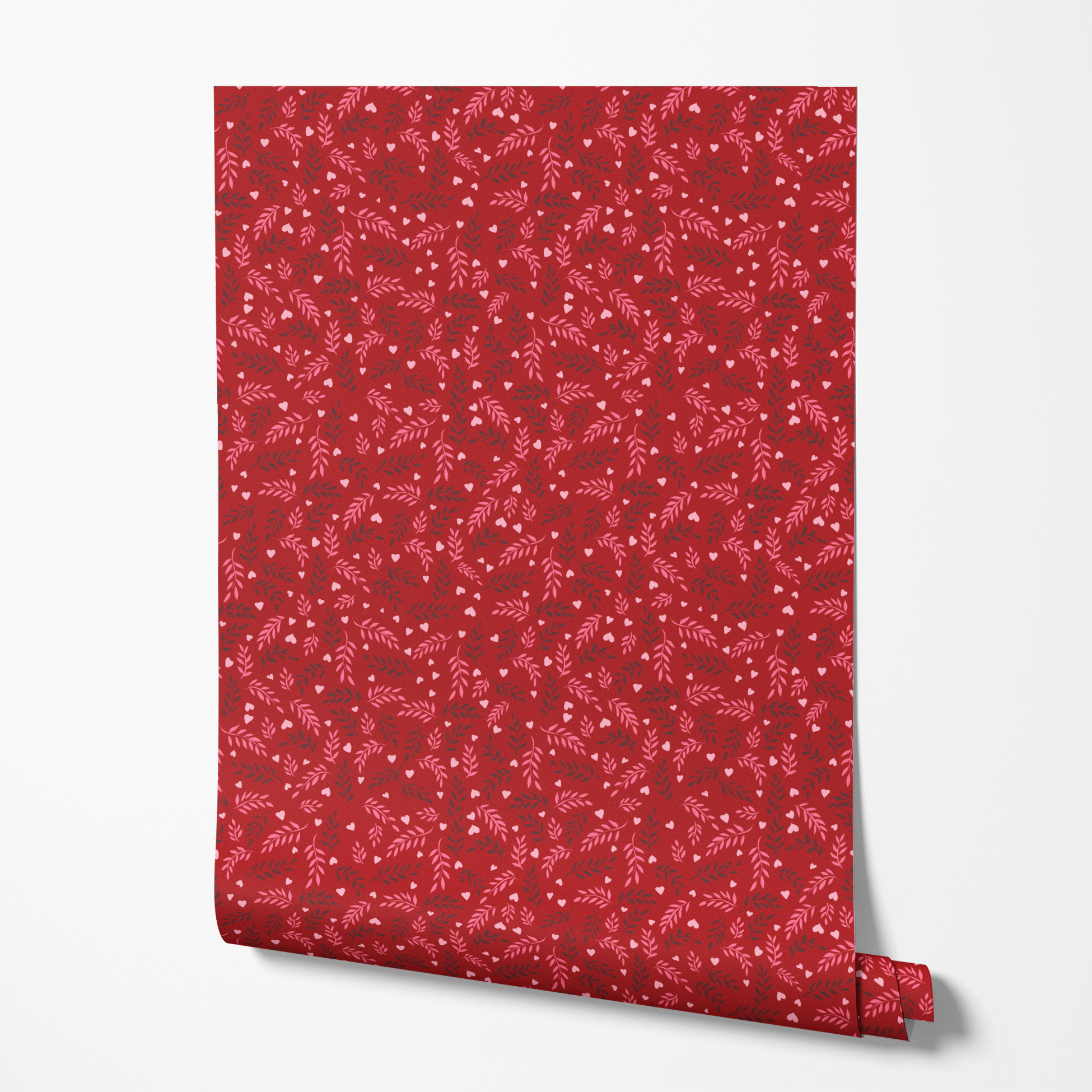 wallpaper roll mockup