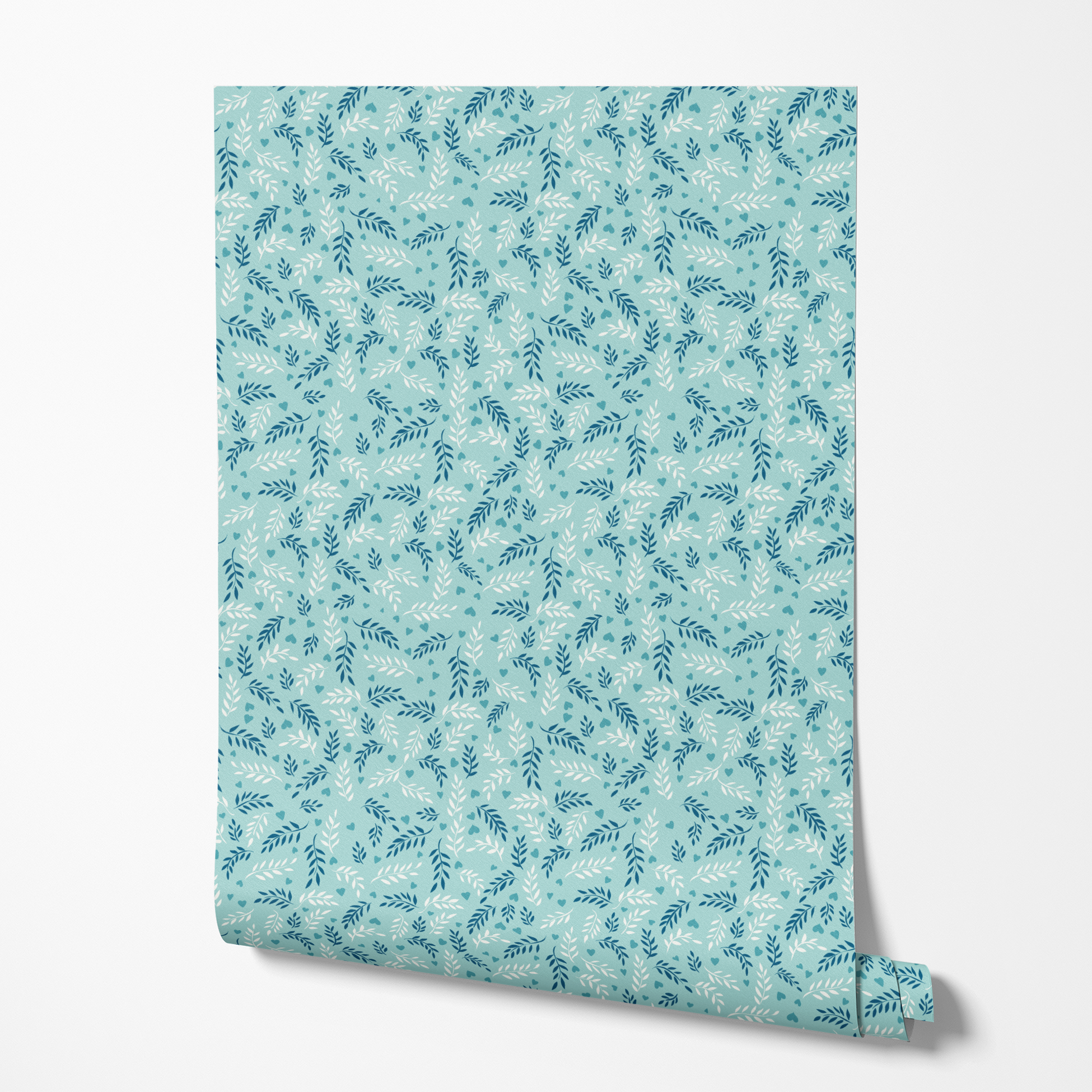 wallpaper roll mockup