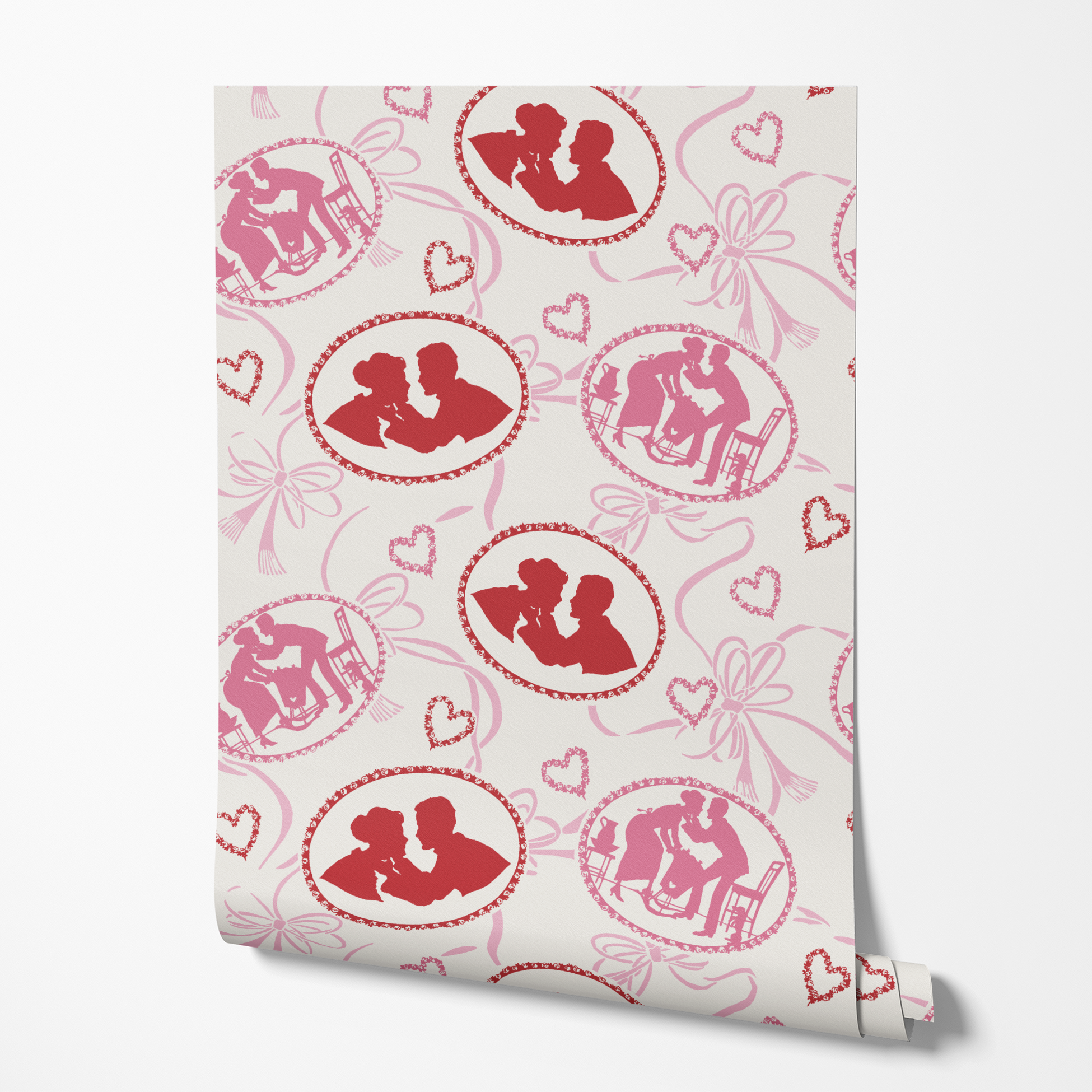 wallpaper roll mockup