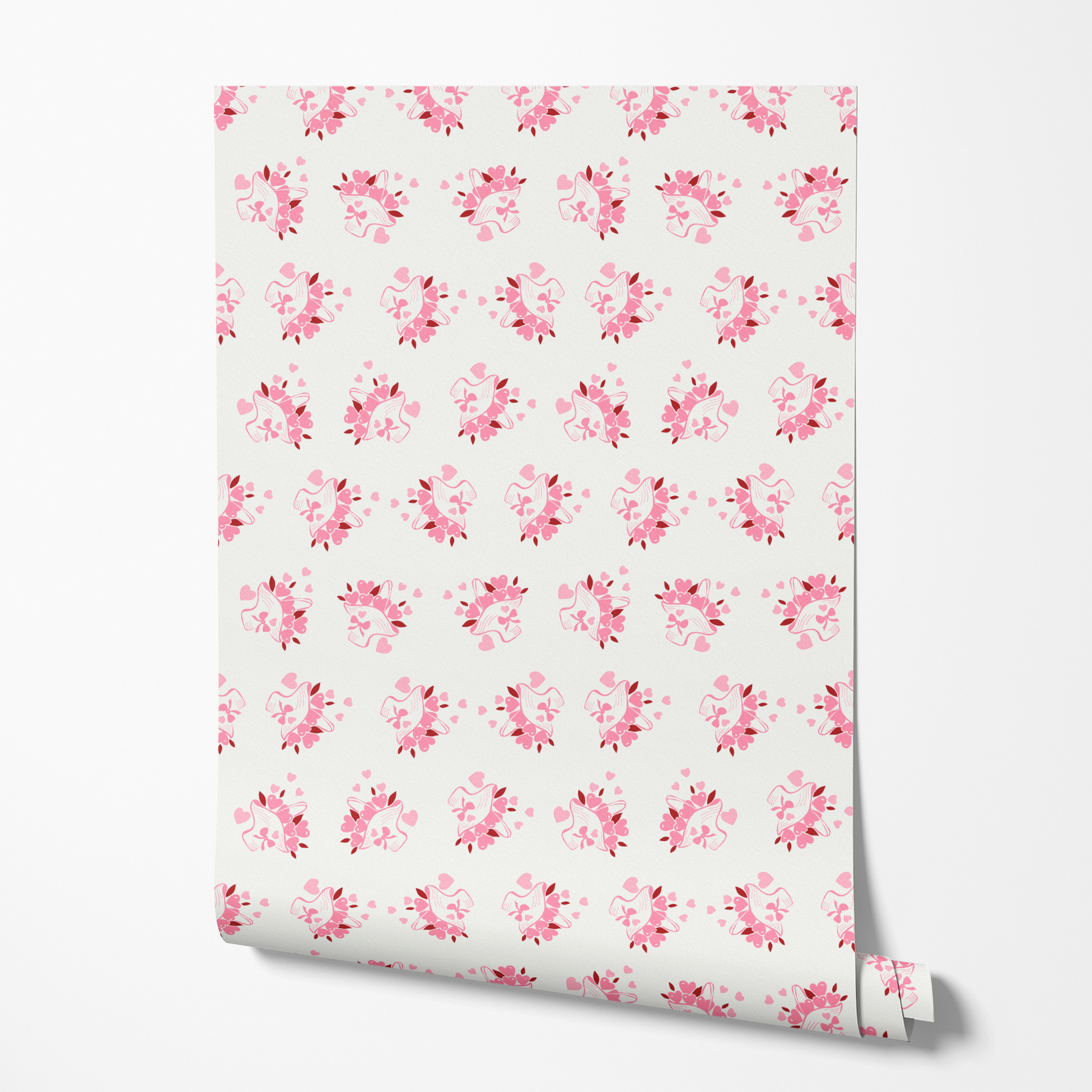 wallpaper roll mockup