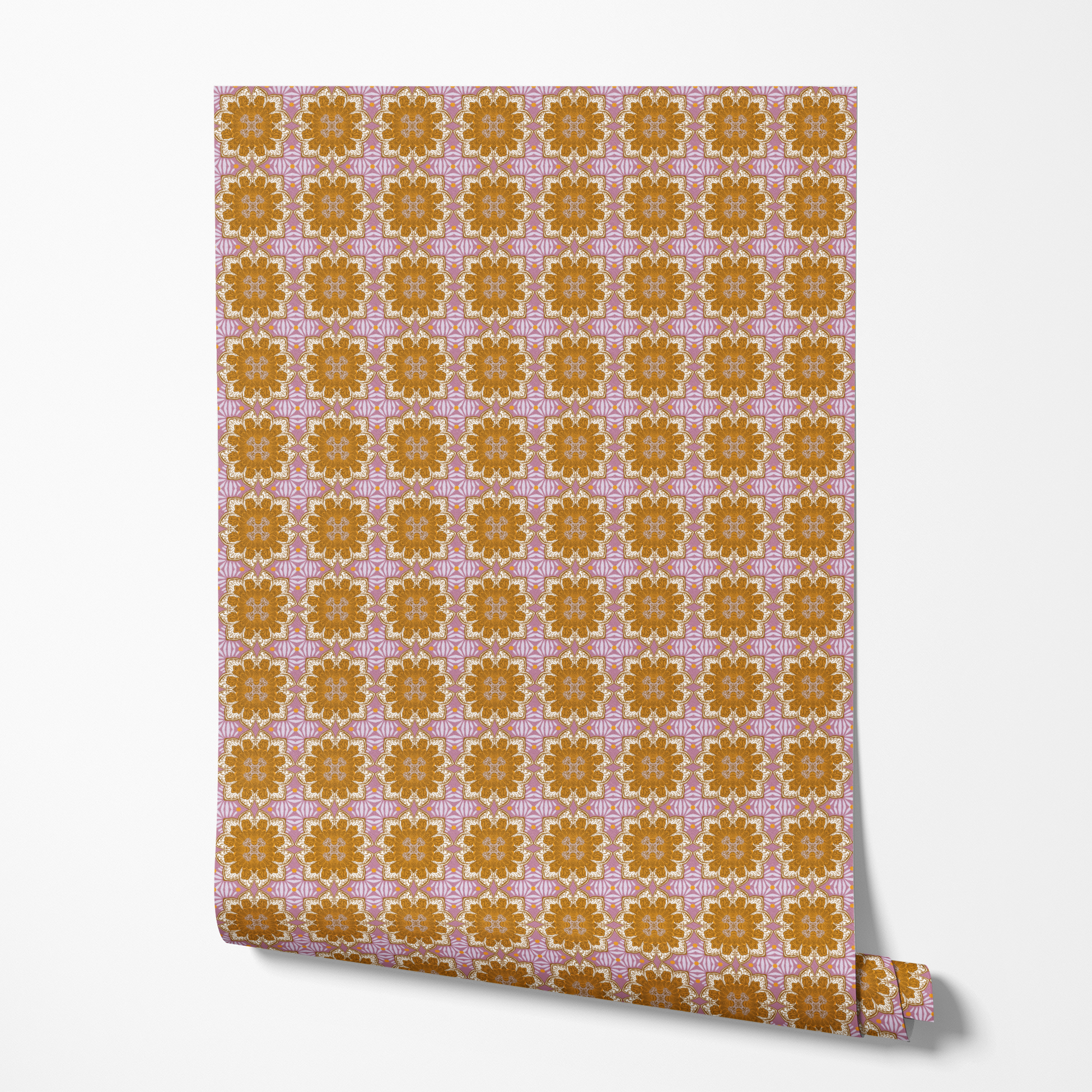 wallpaper roll mockup