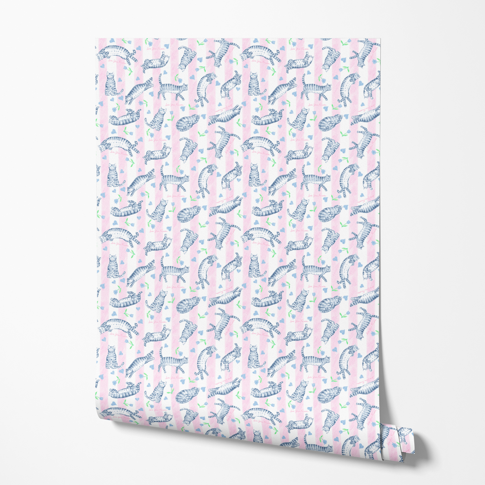 wallpaper roll mockup