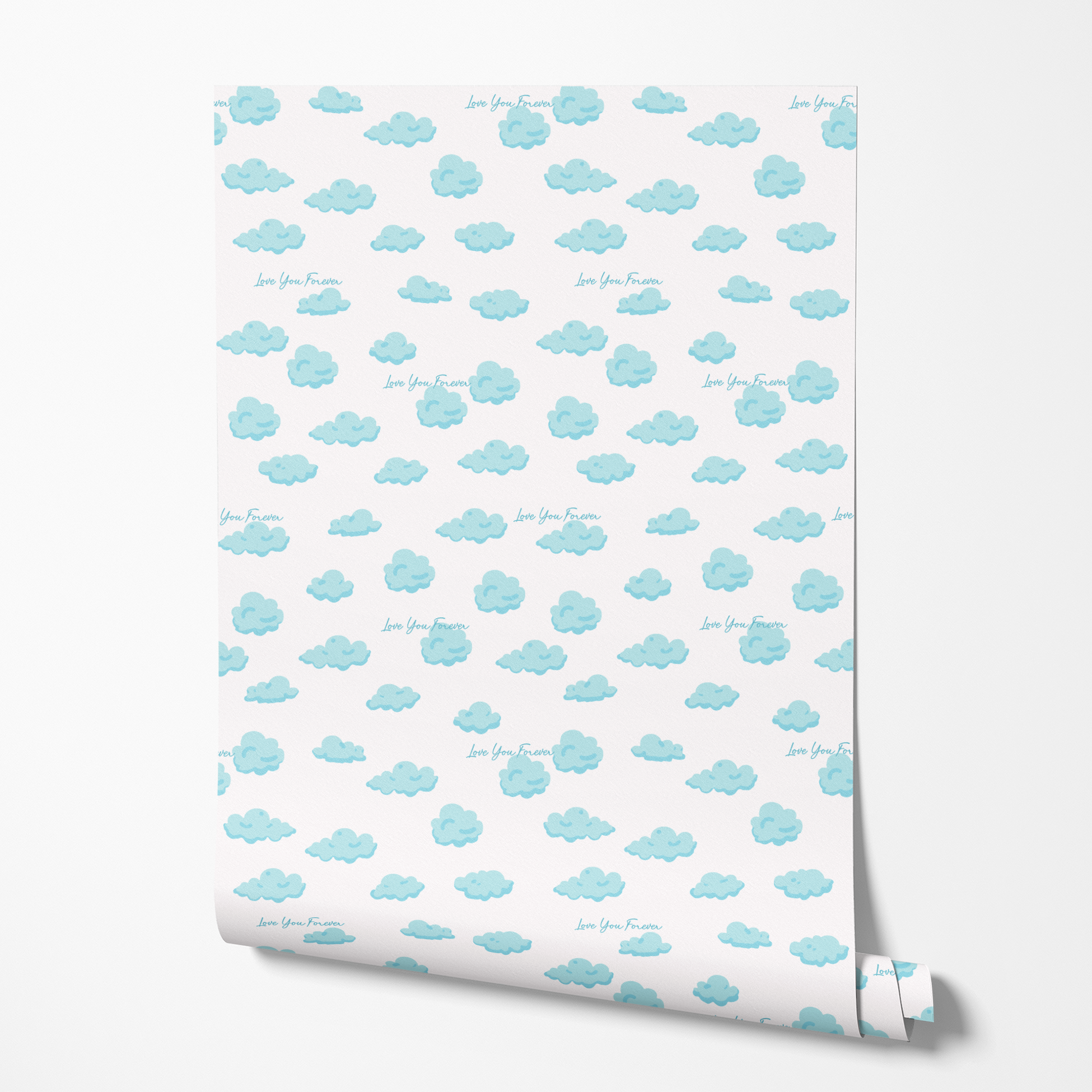 wallpaper roll mockup