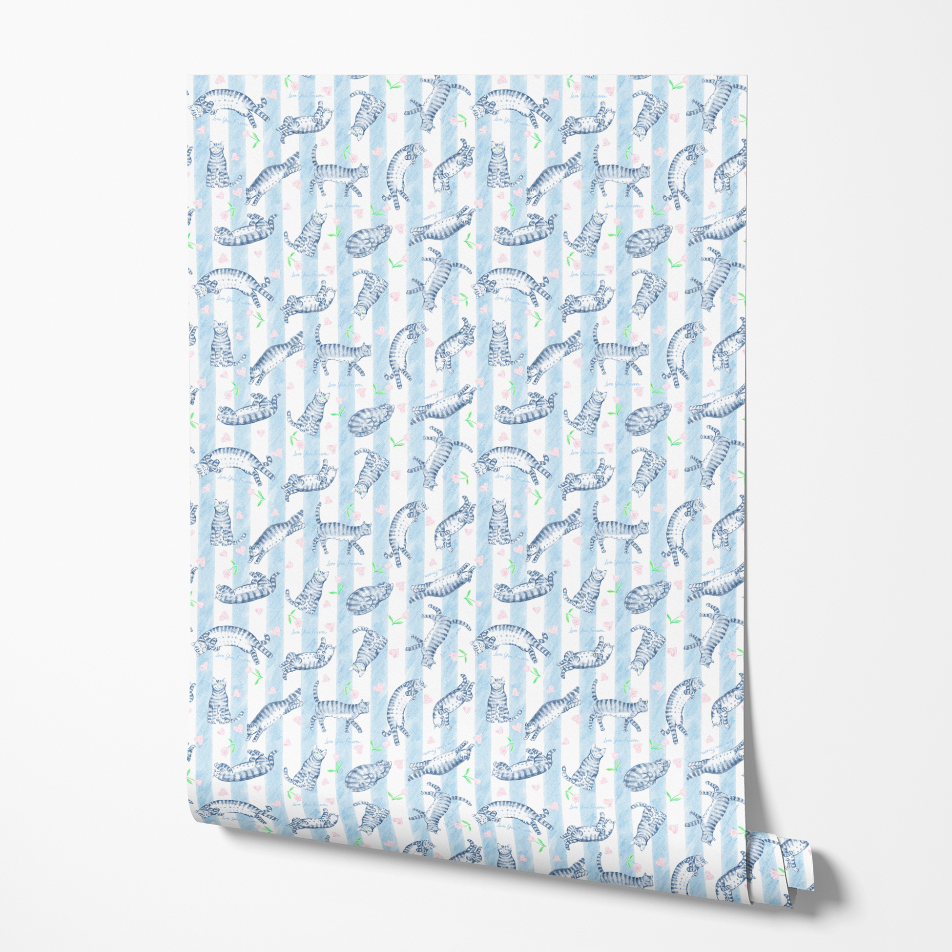 wallpaper roll mockup