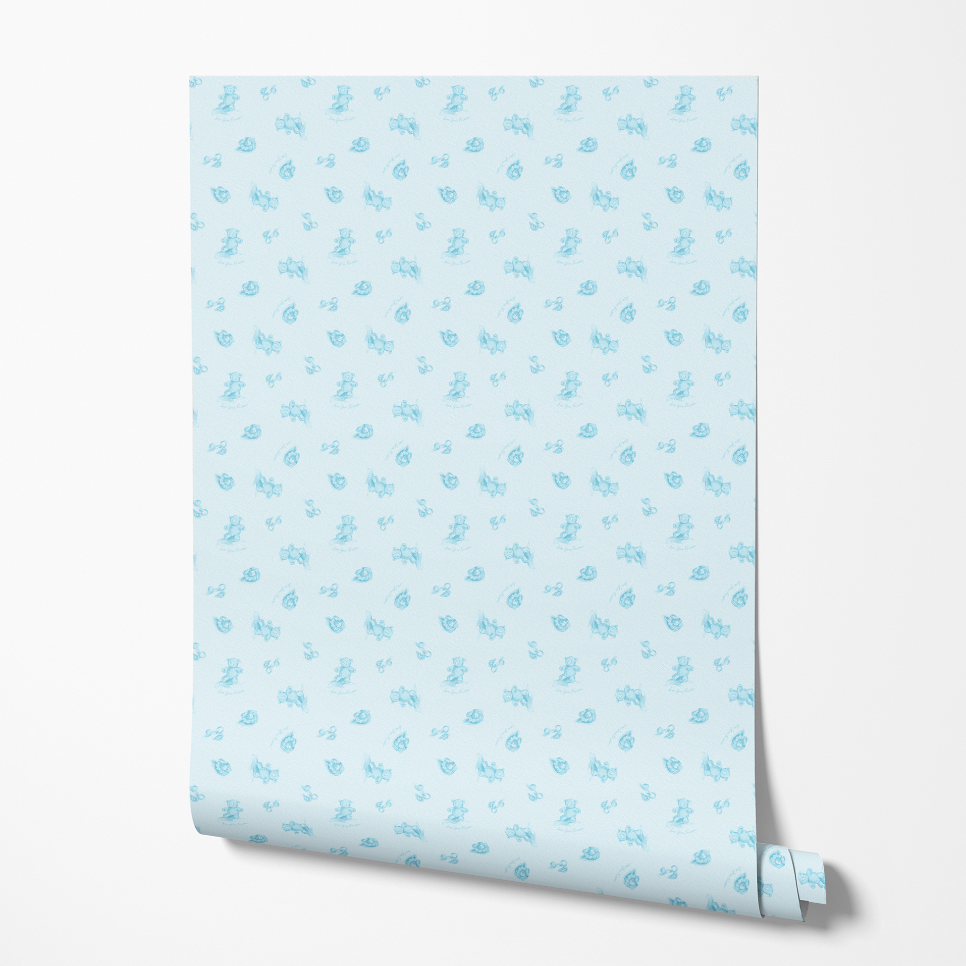 wallpaper roll mockup