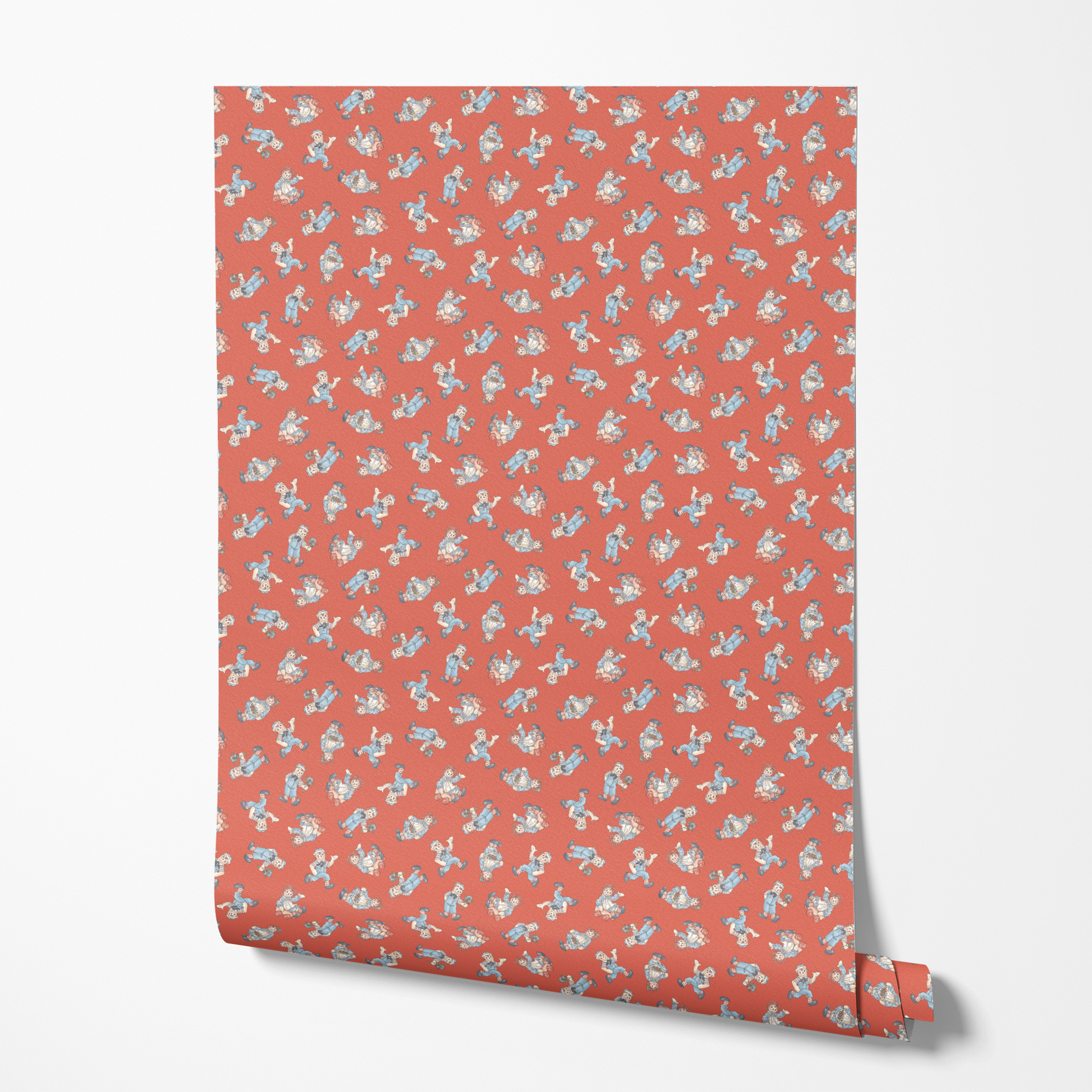 wallpaper roll mockup