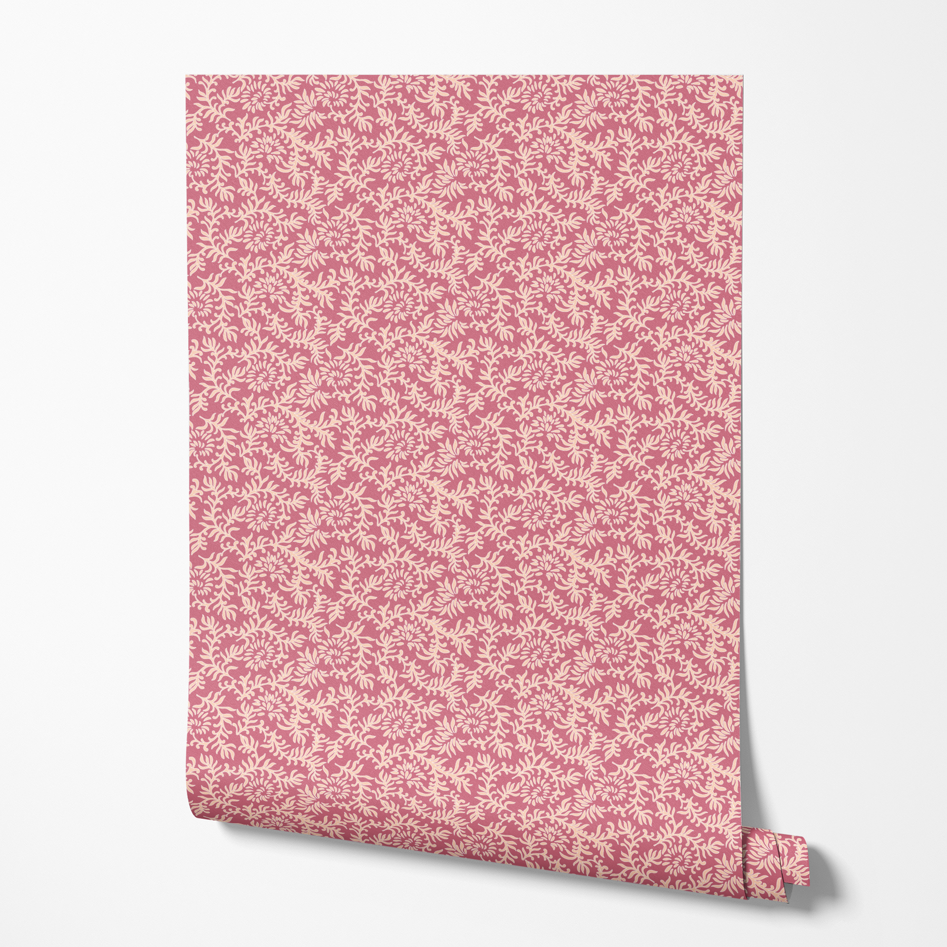 wallpaper roll mockup