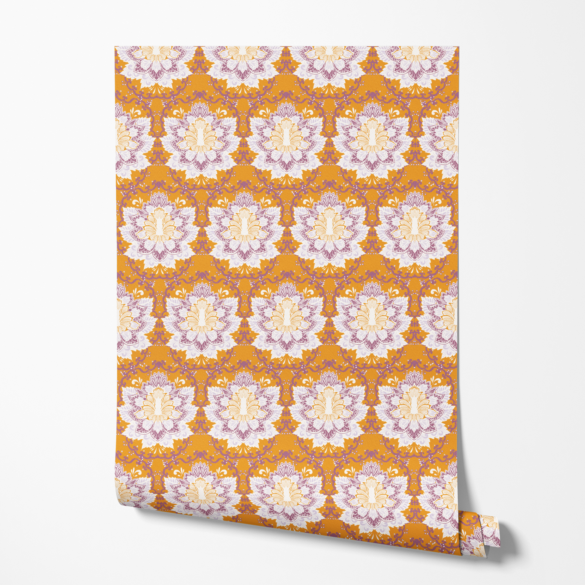 wallpaper roll mockup