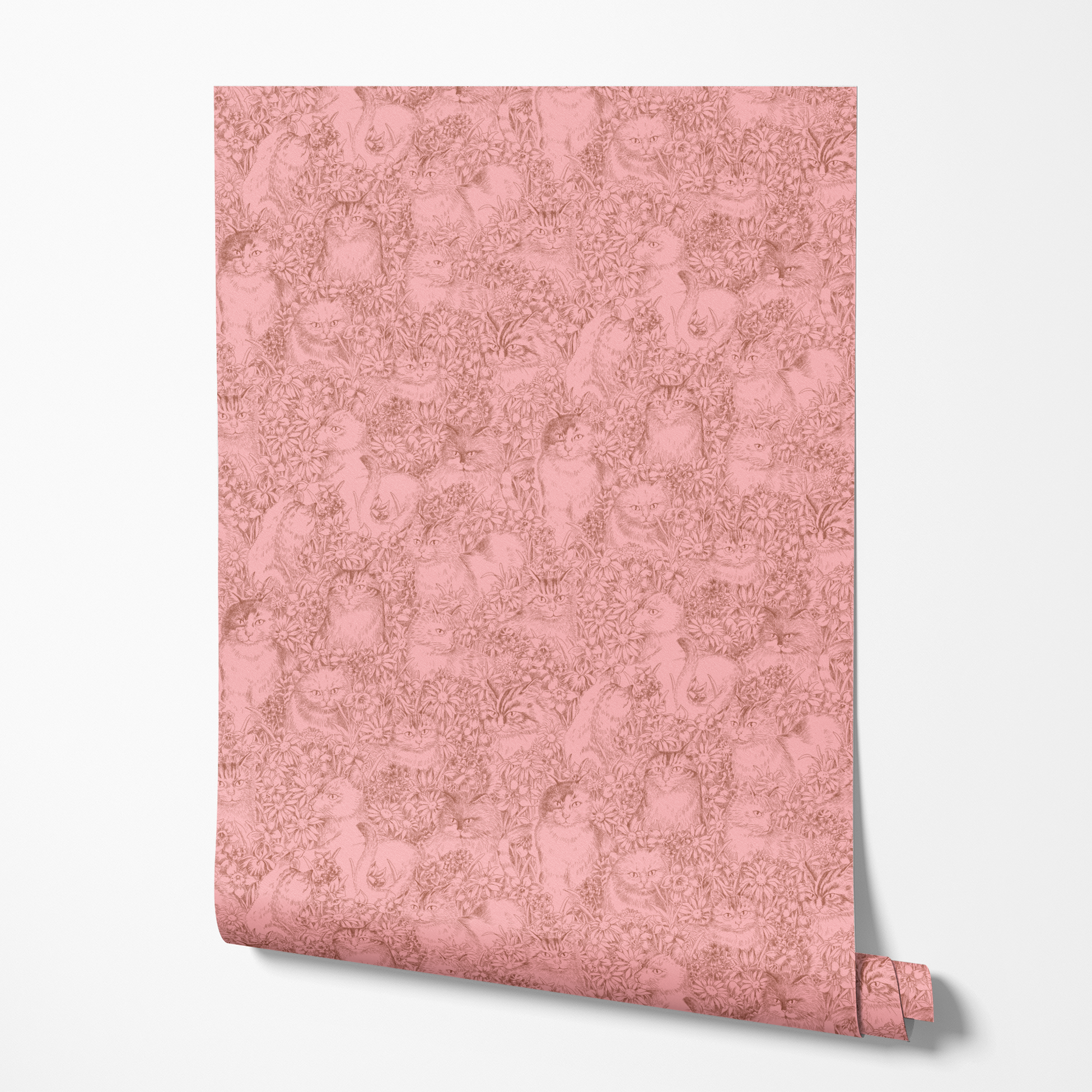 wallpaper roll mockup