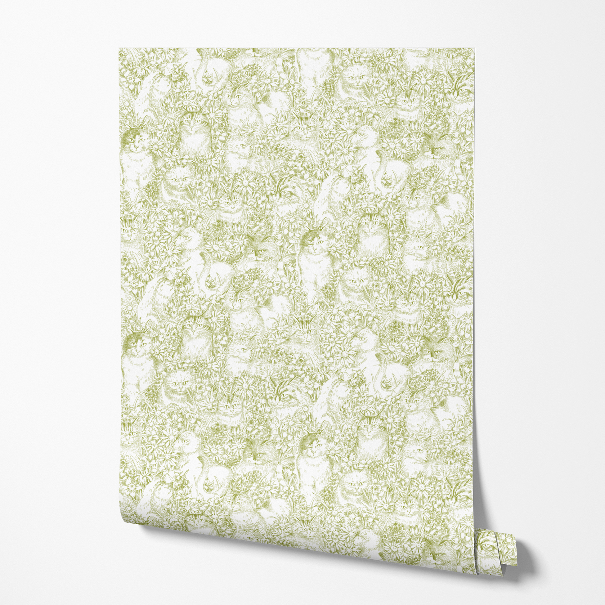 wallpaper roll mockup