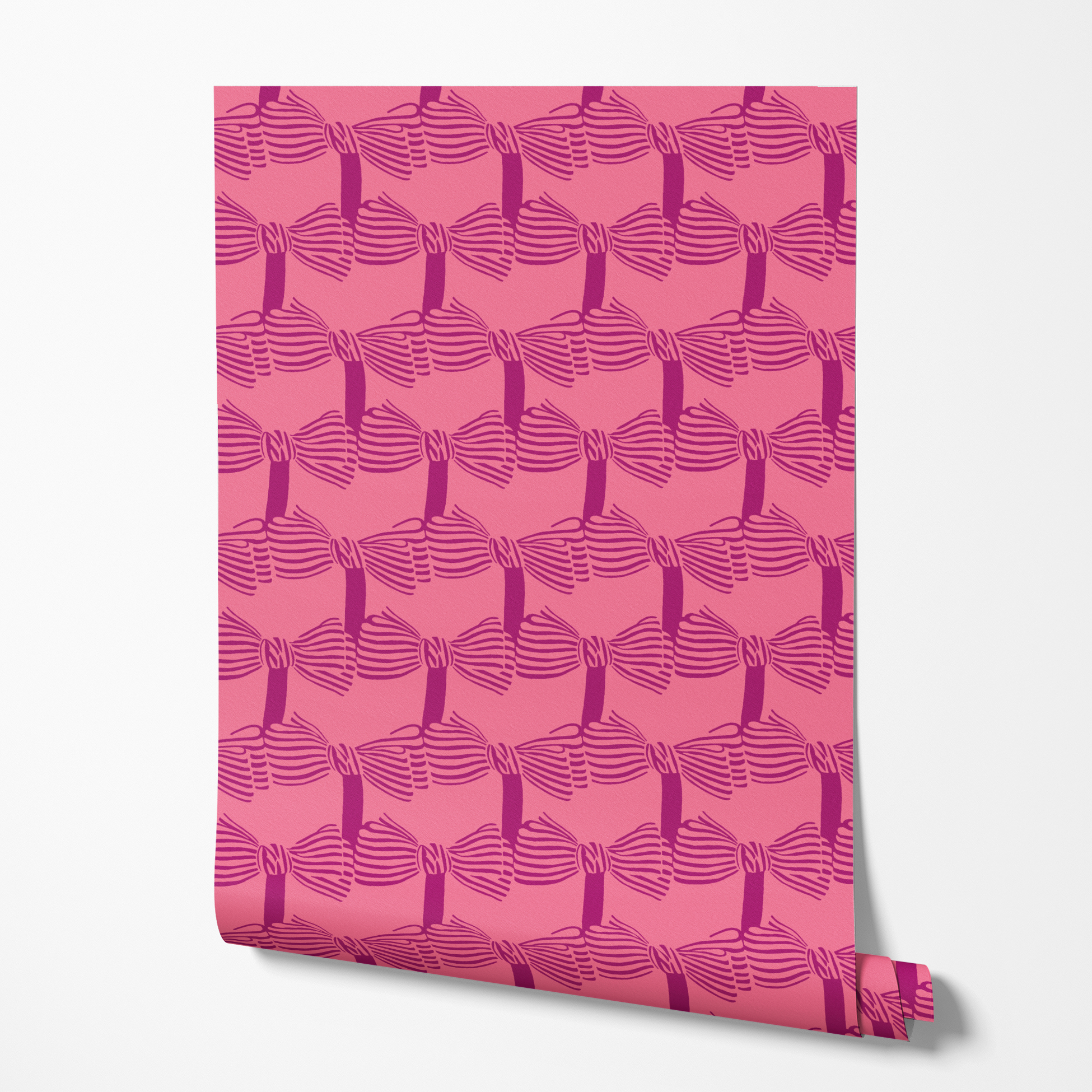 wallpaper roll mockup