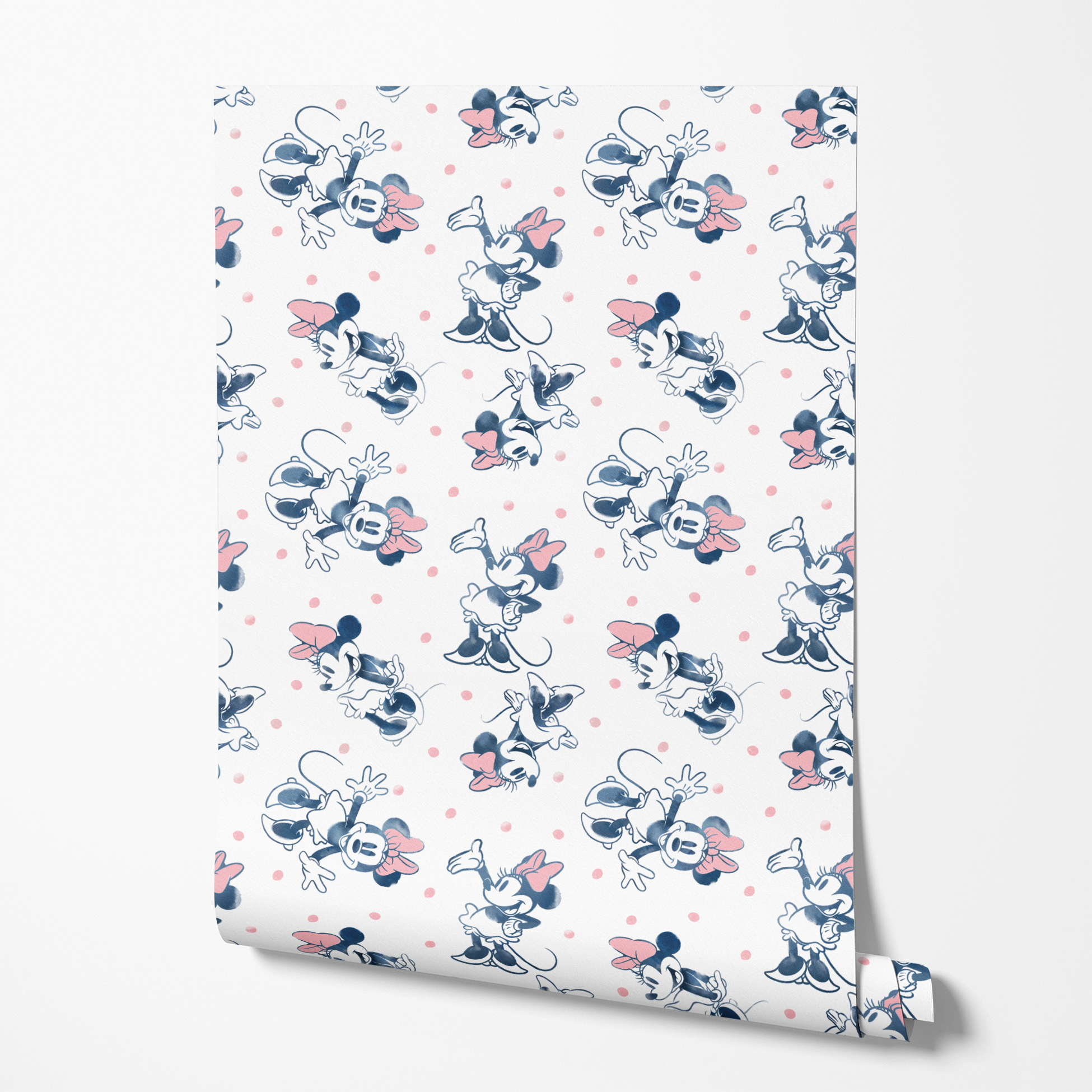 wallpaper roll mockup