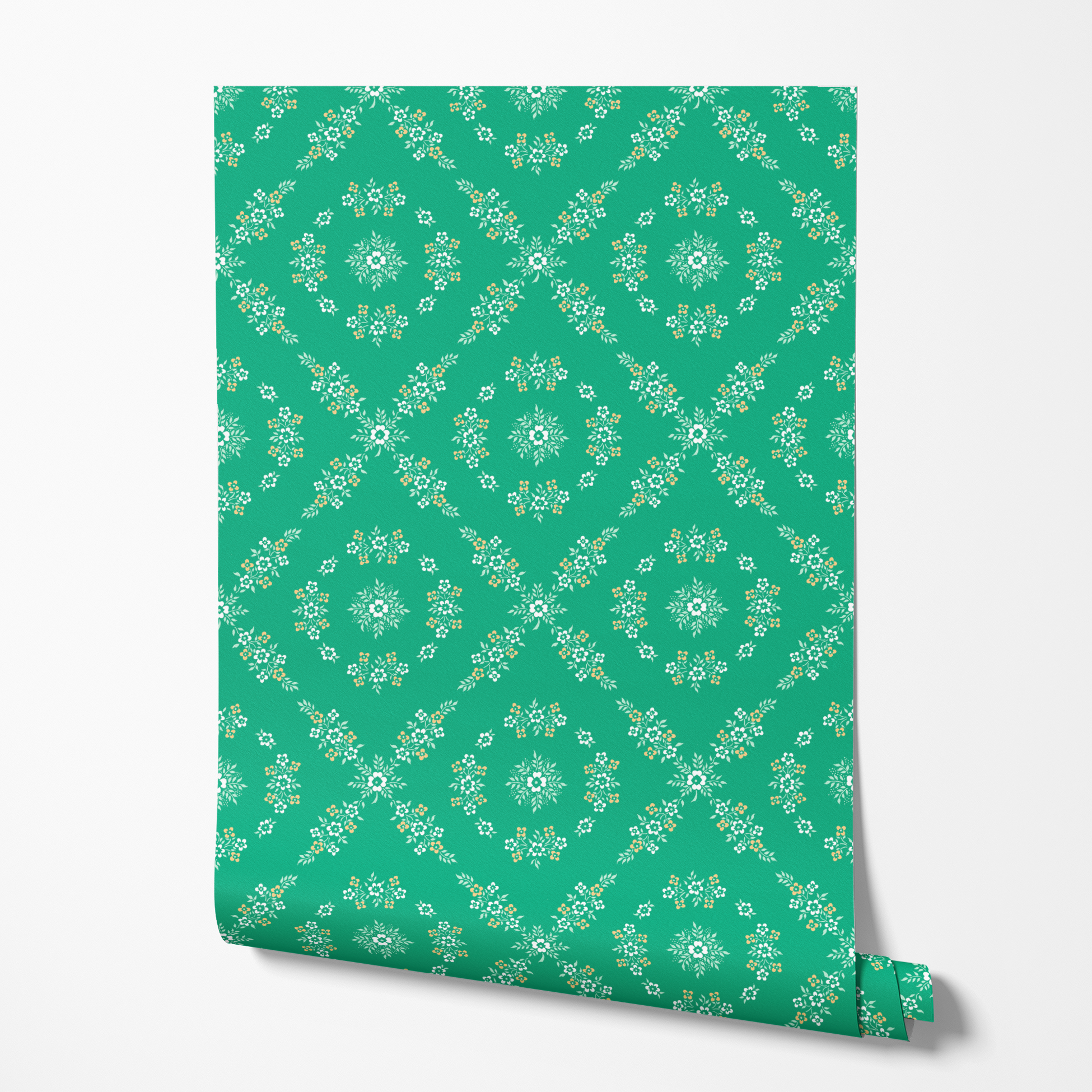 wallpaper roll mockup