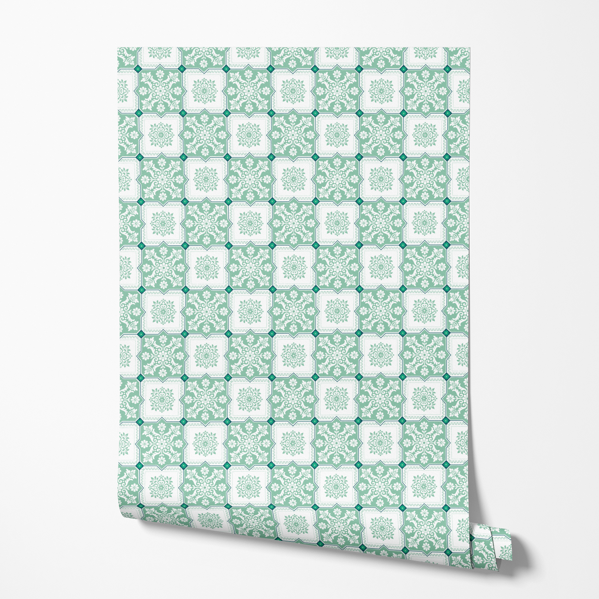 wallpaper roll mockup