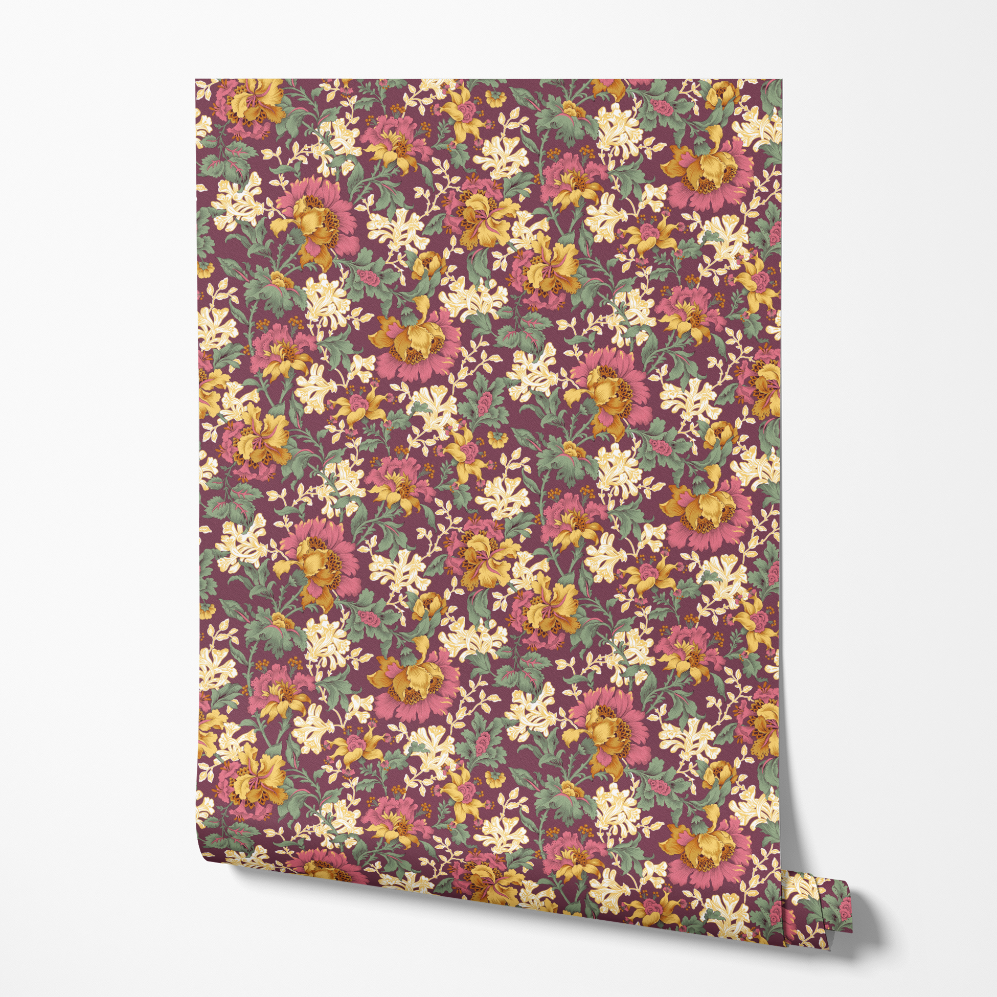 wallpaper roll mockup