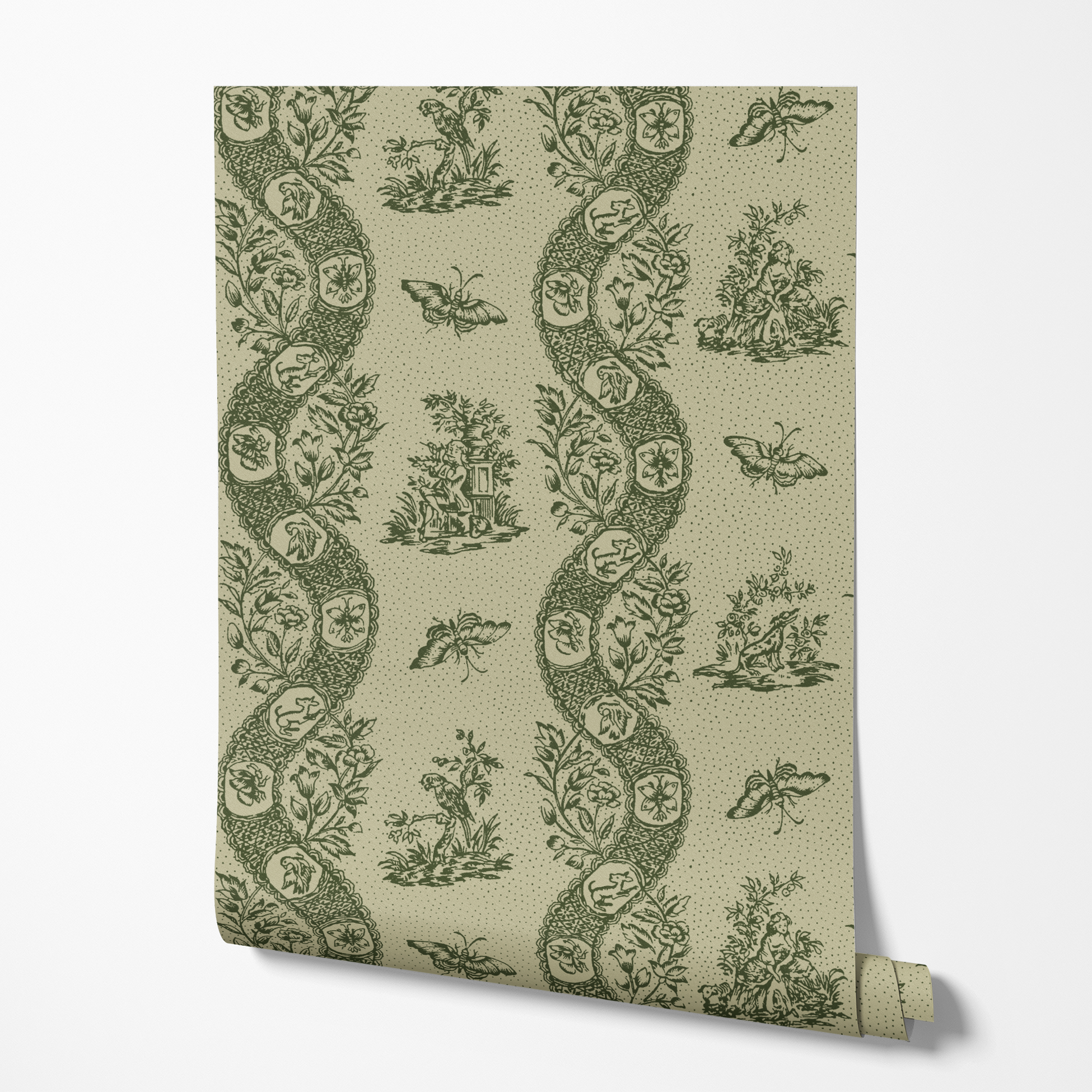 wallpaper roll mockup