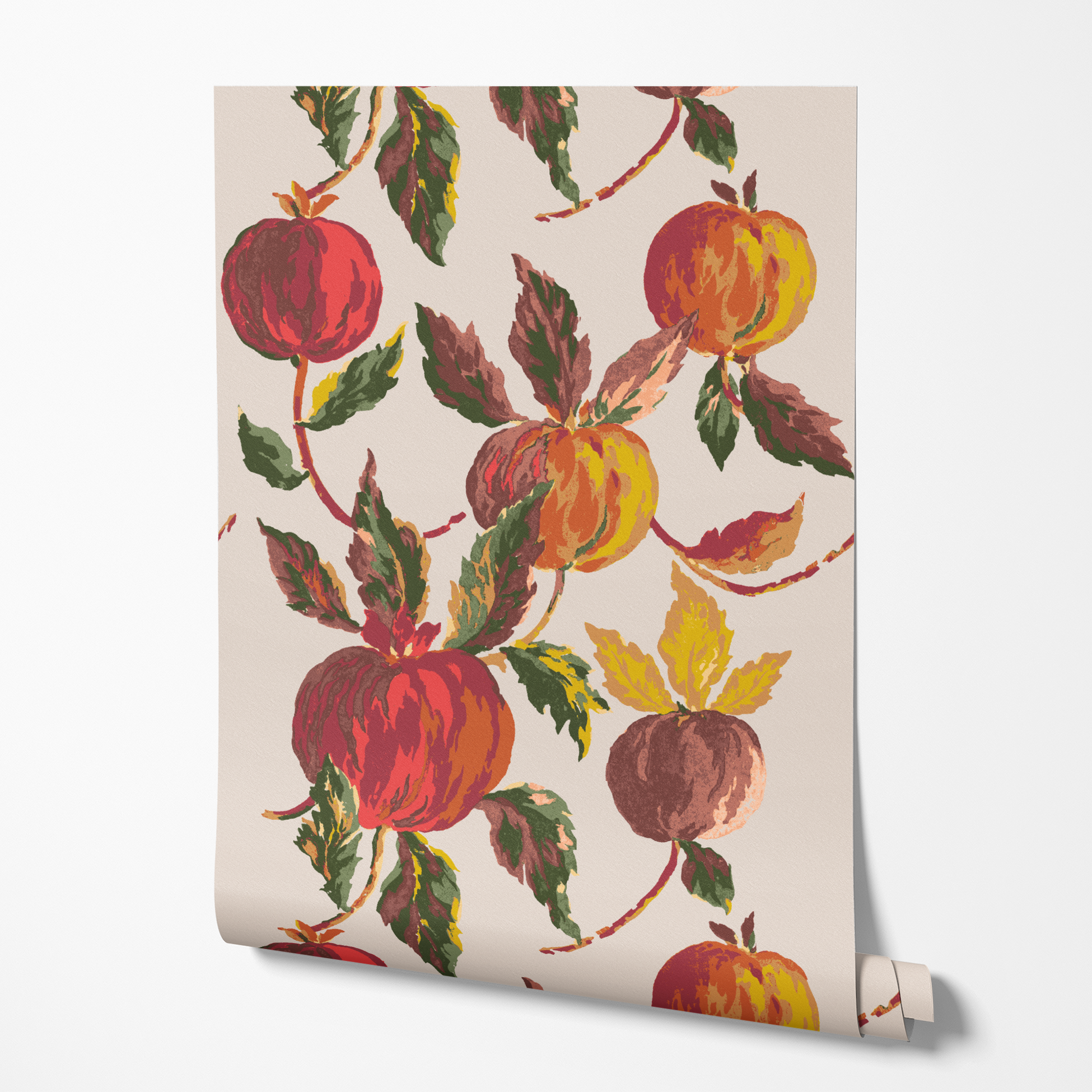 wallpaper roll mockup