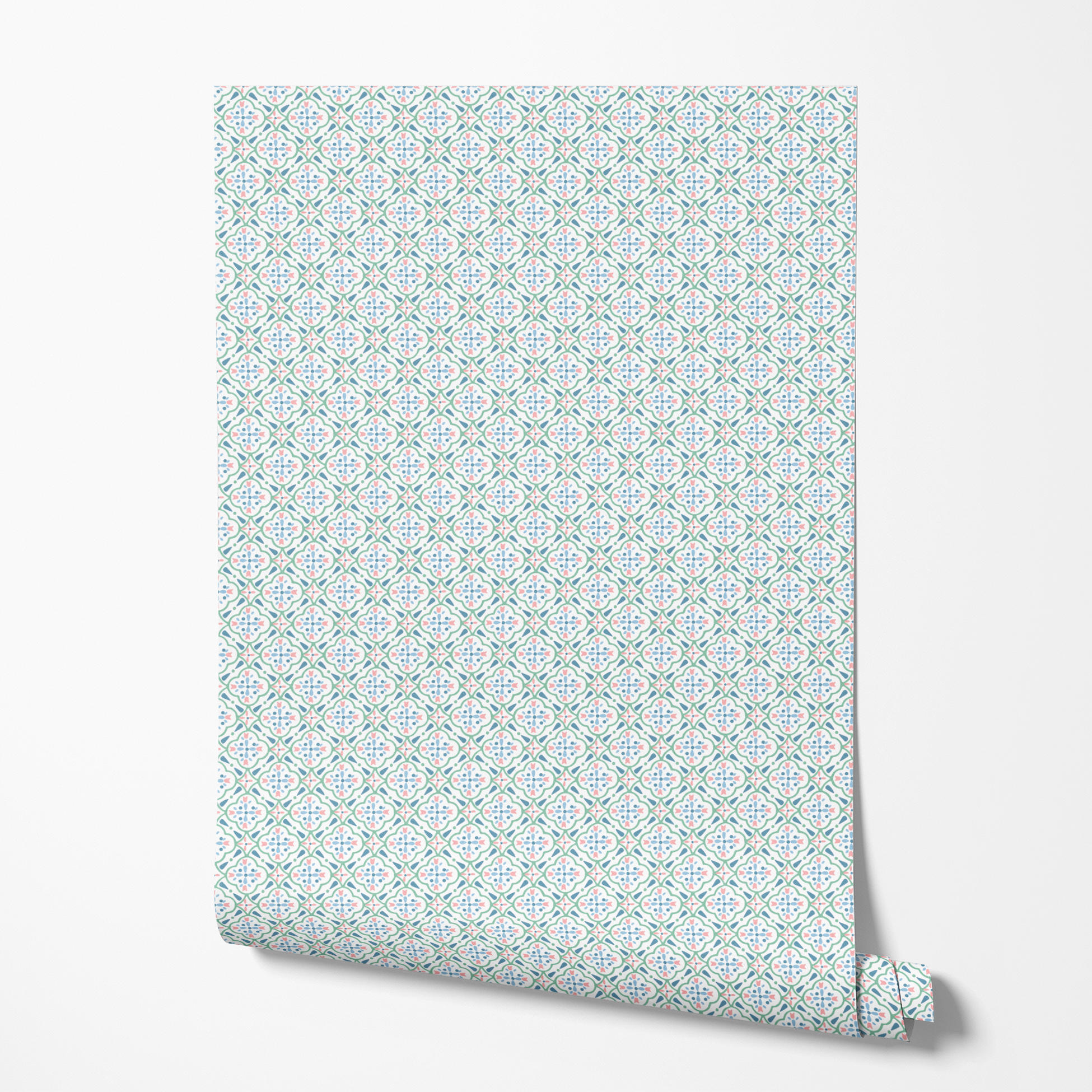 wallpaper roll mockup
