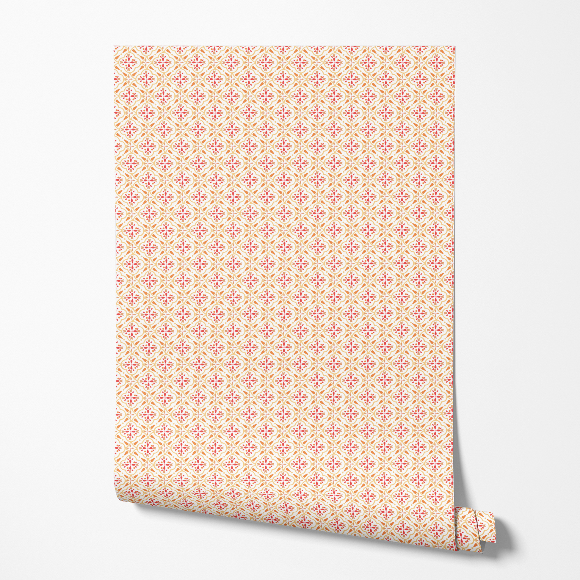 wallpaper roll mockup