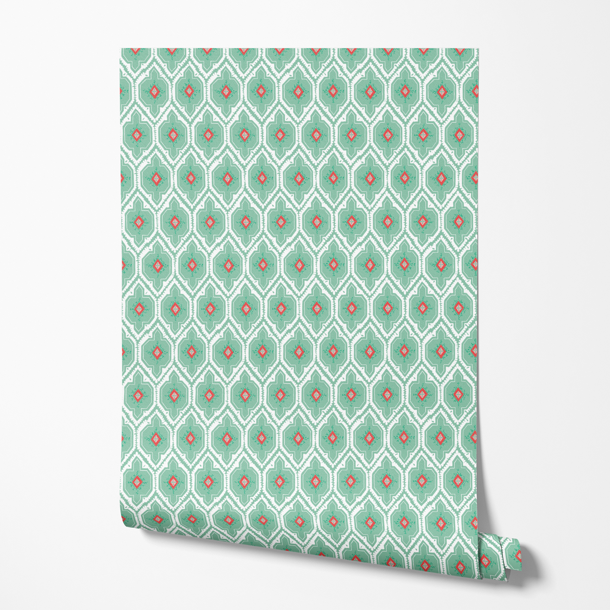 wallpaper roll mockup
