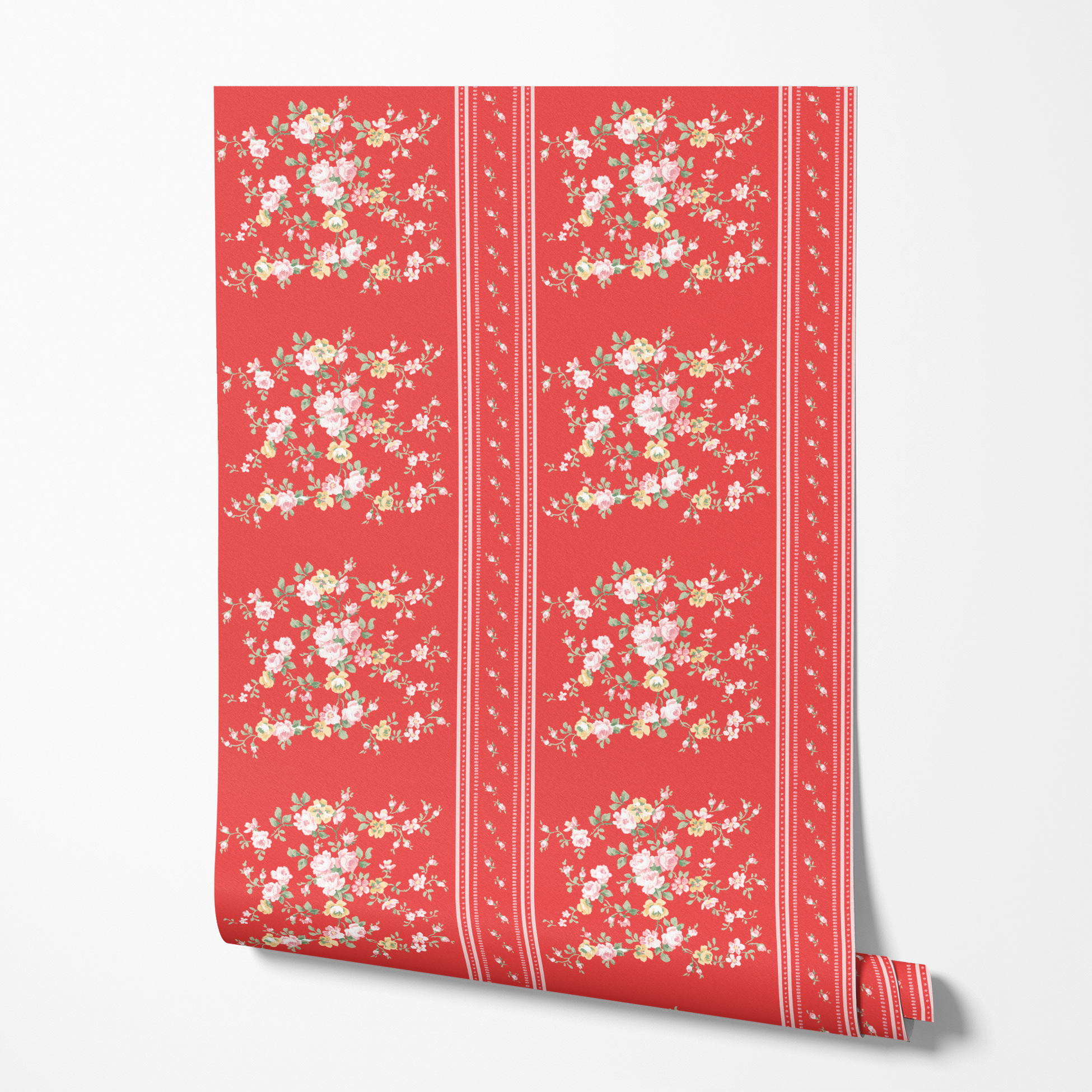 wallpaper roll mockup