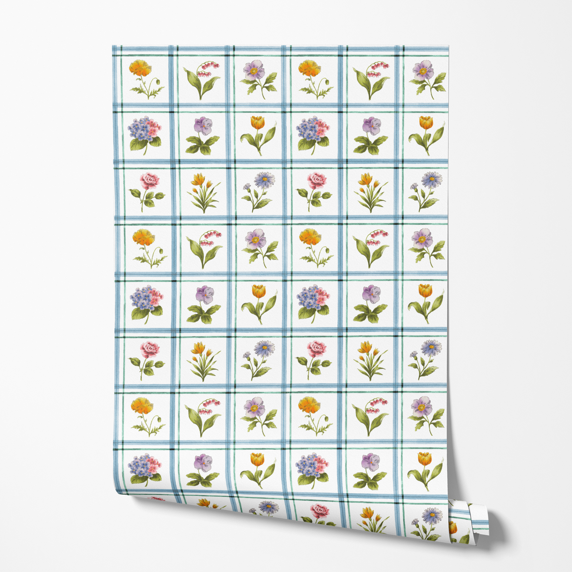 wallpaper roll mockup