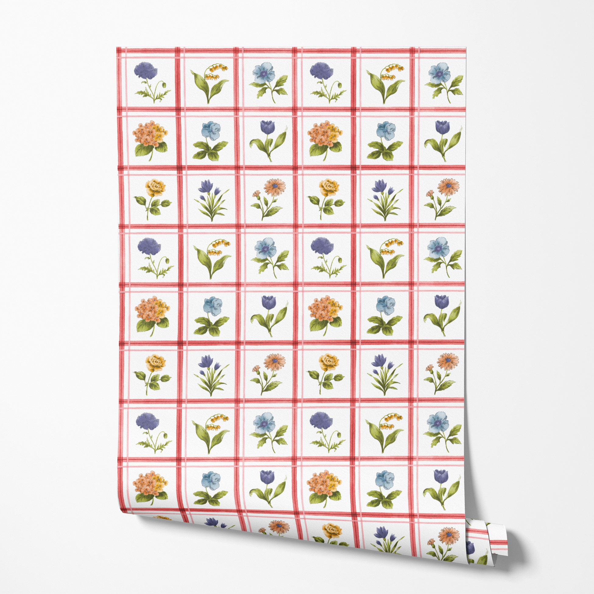 wallpaper roll mockup