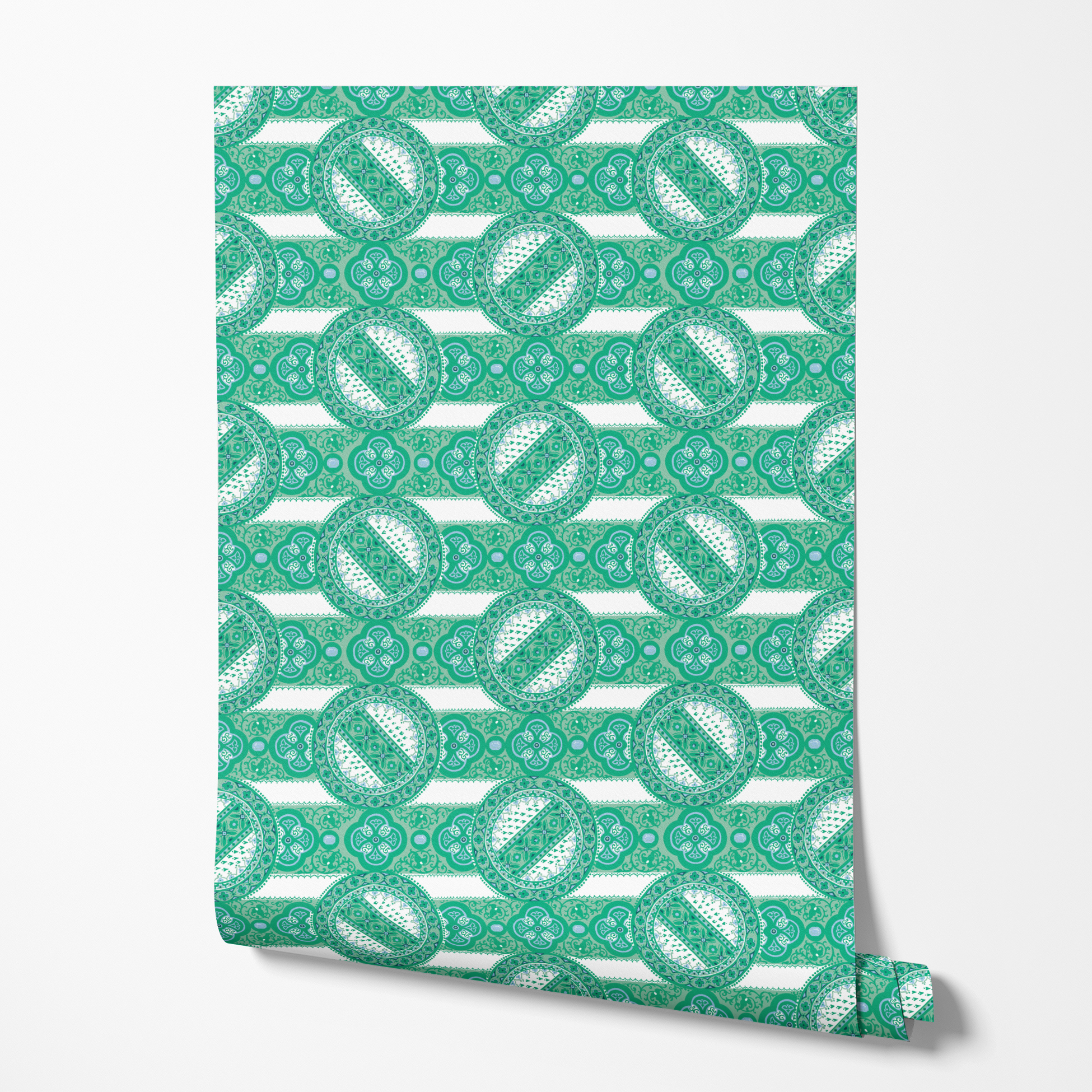 wallpaper roll mockup