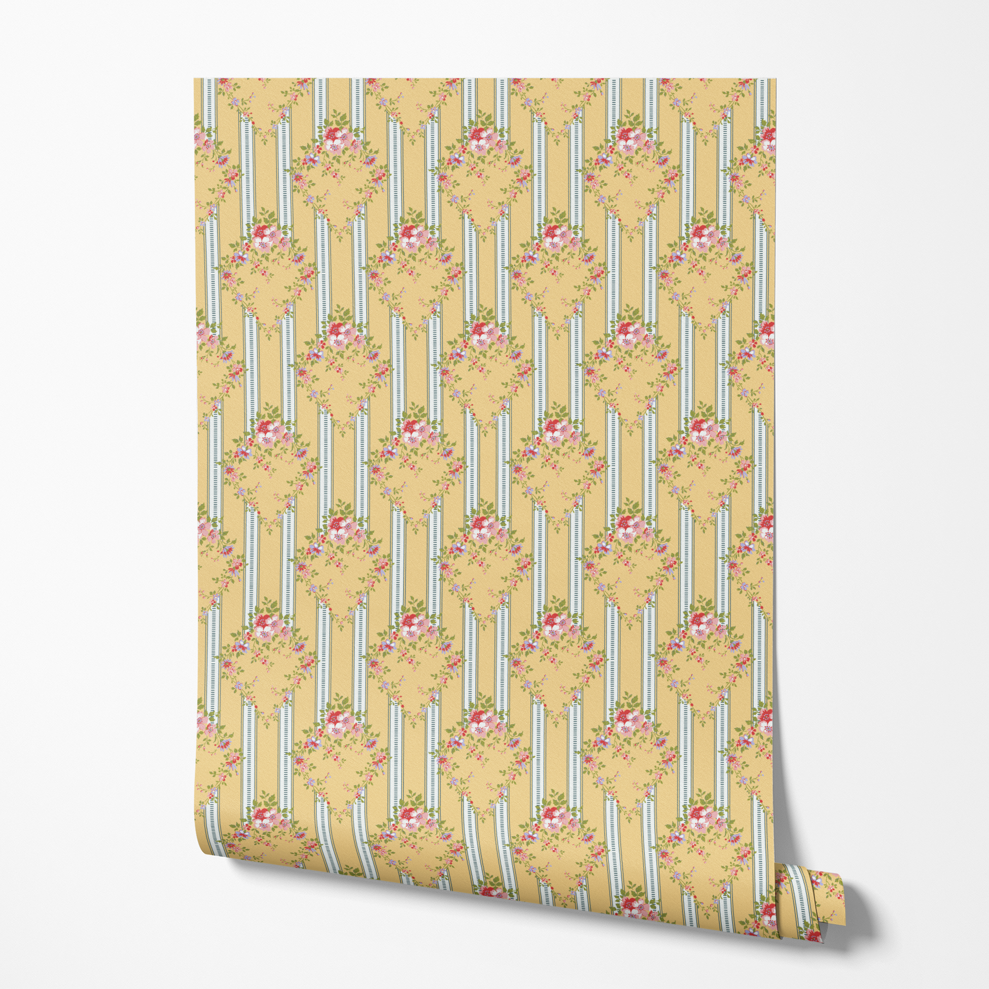 wallpaper roll mockup