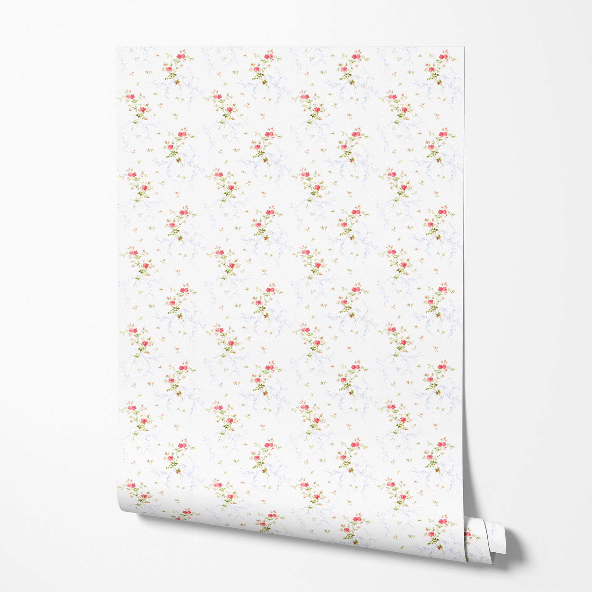 wallpaper roll mockup