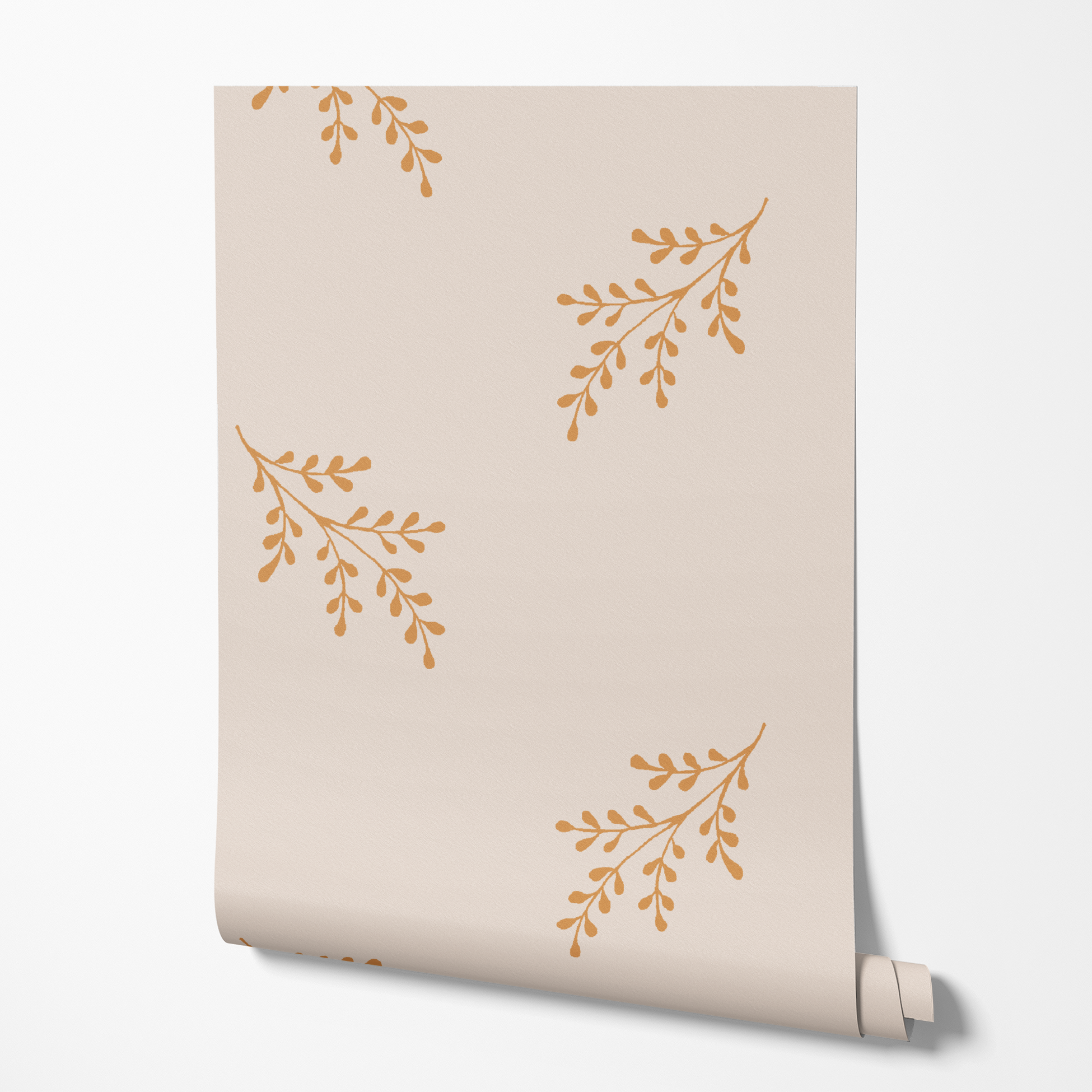 wallpaper roll mockup