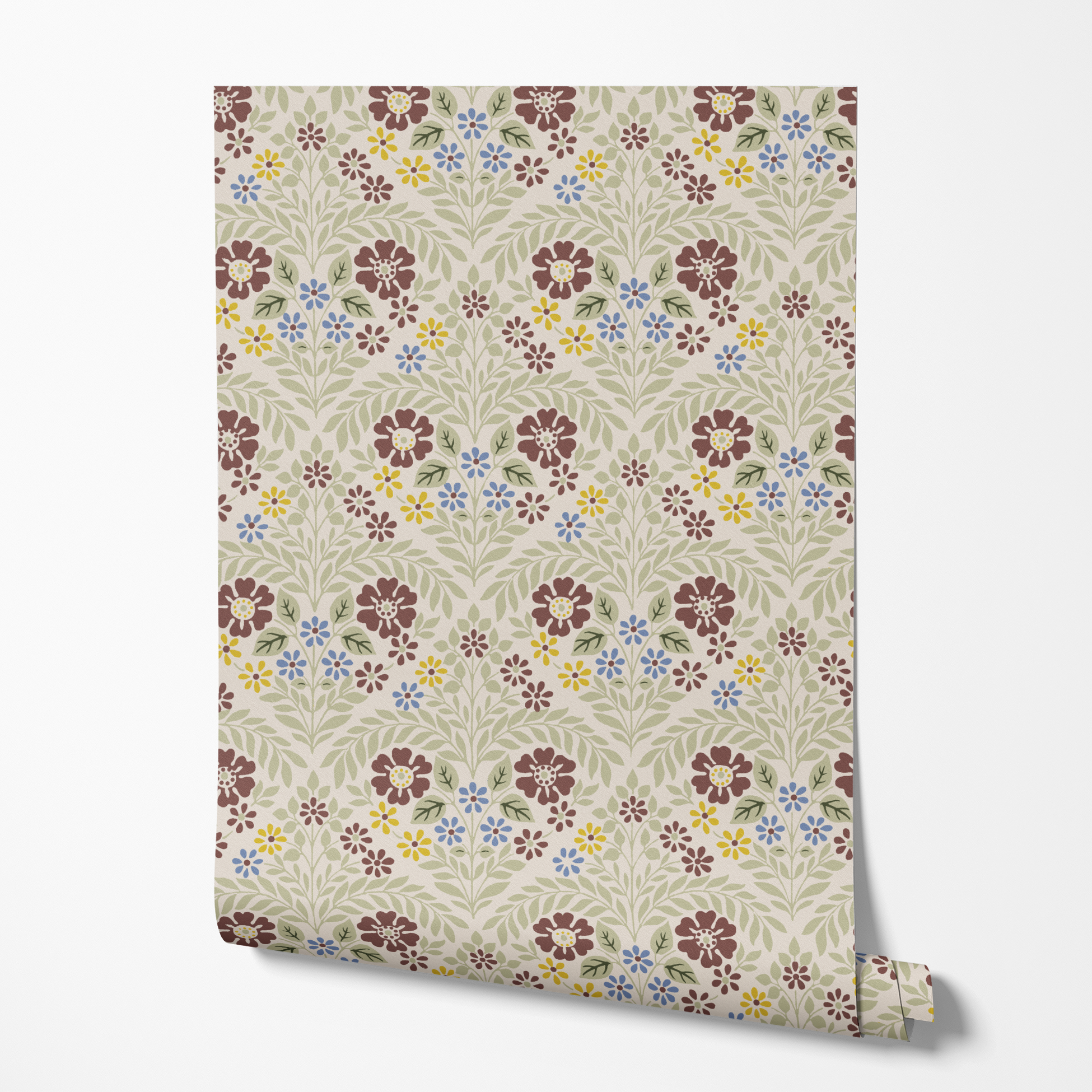 wallpaper roll mockup