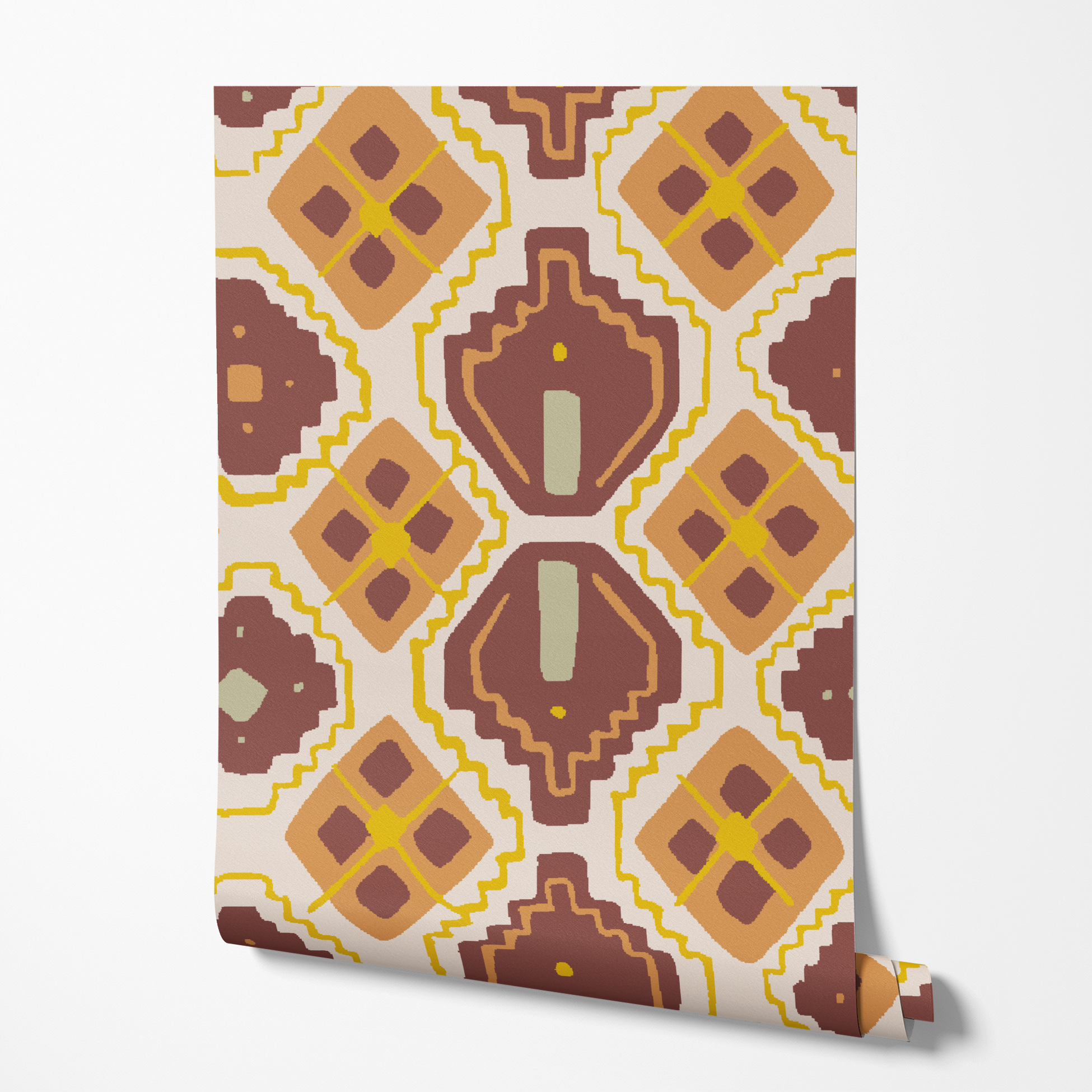 wallpaper roll mockup