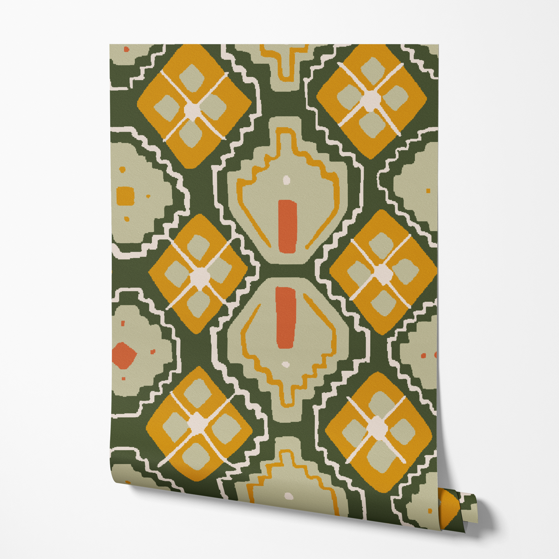 wallpaper roll mockup