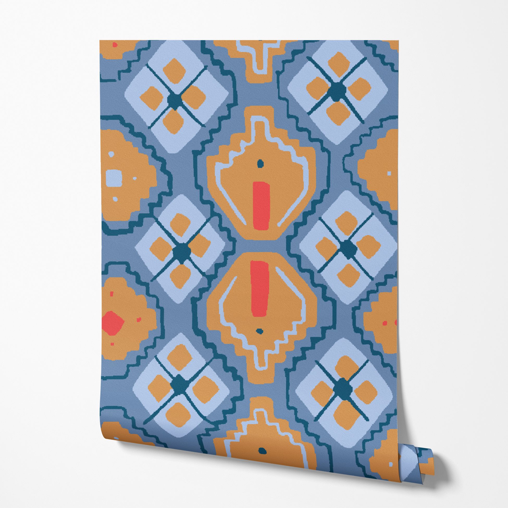 wallpaper roll mockup