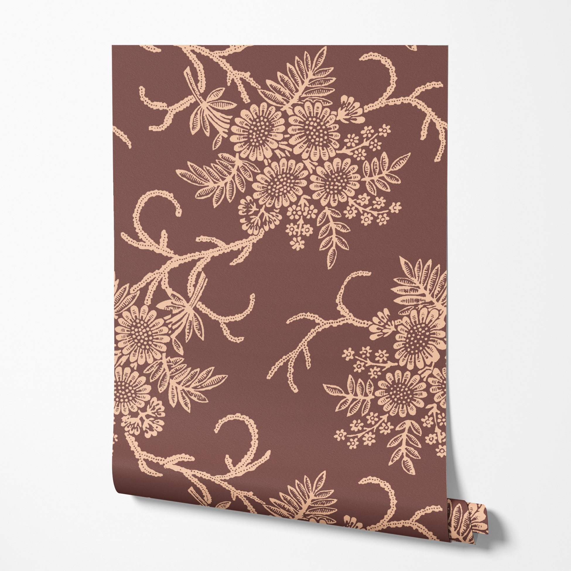 wallpaper roll mockup