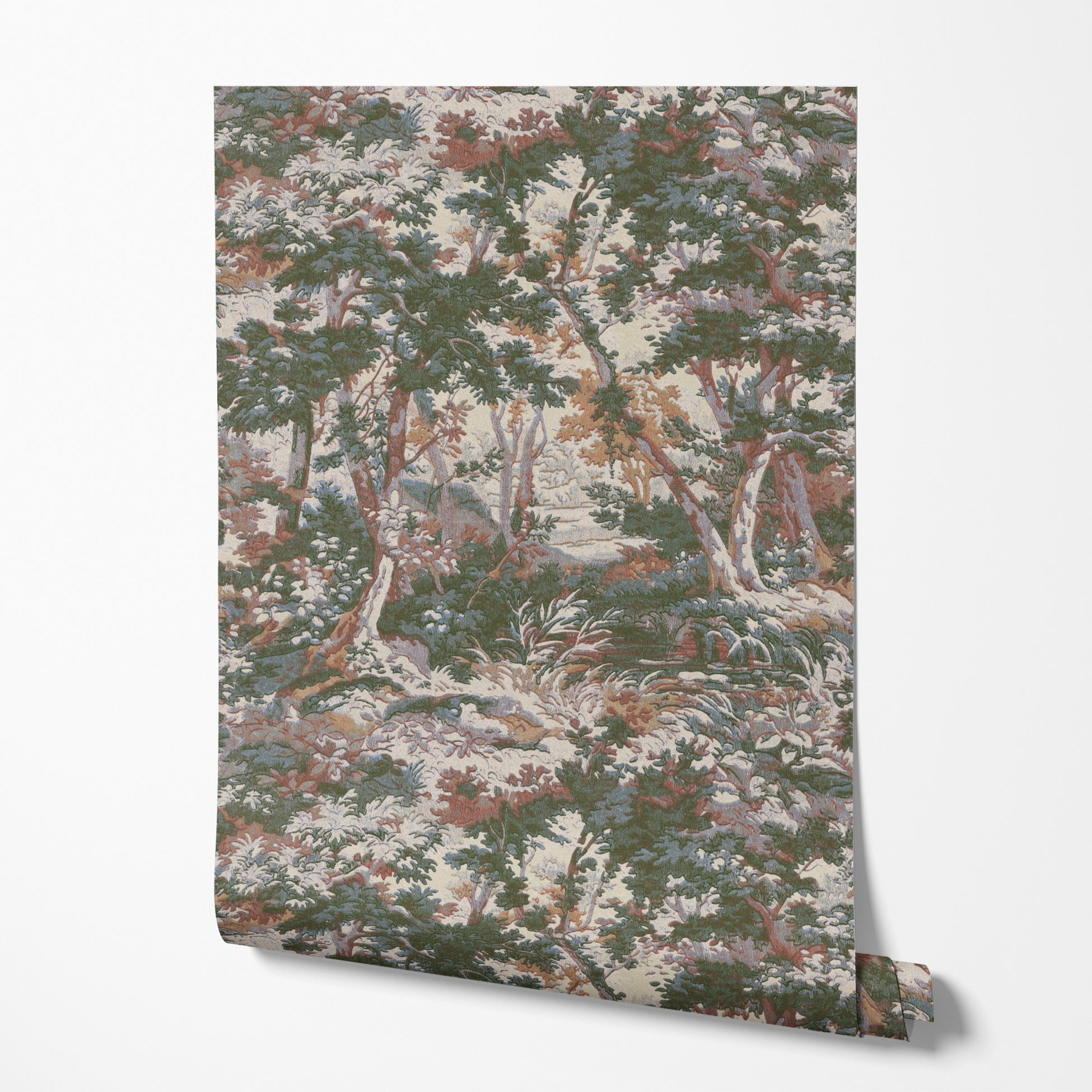 wallpaper roll mockup