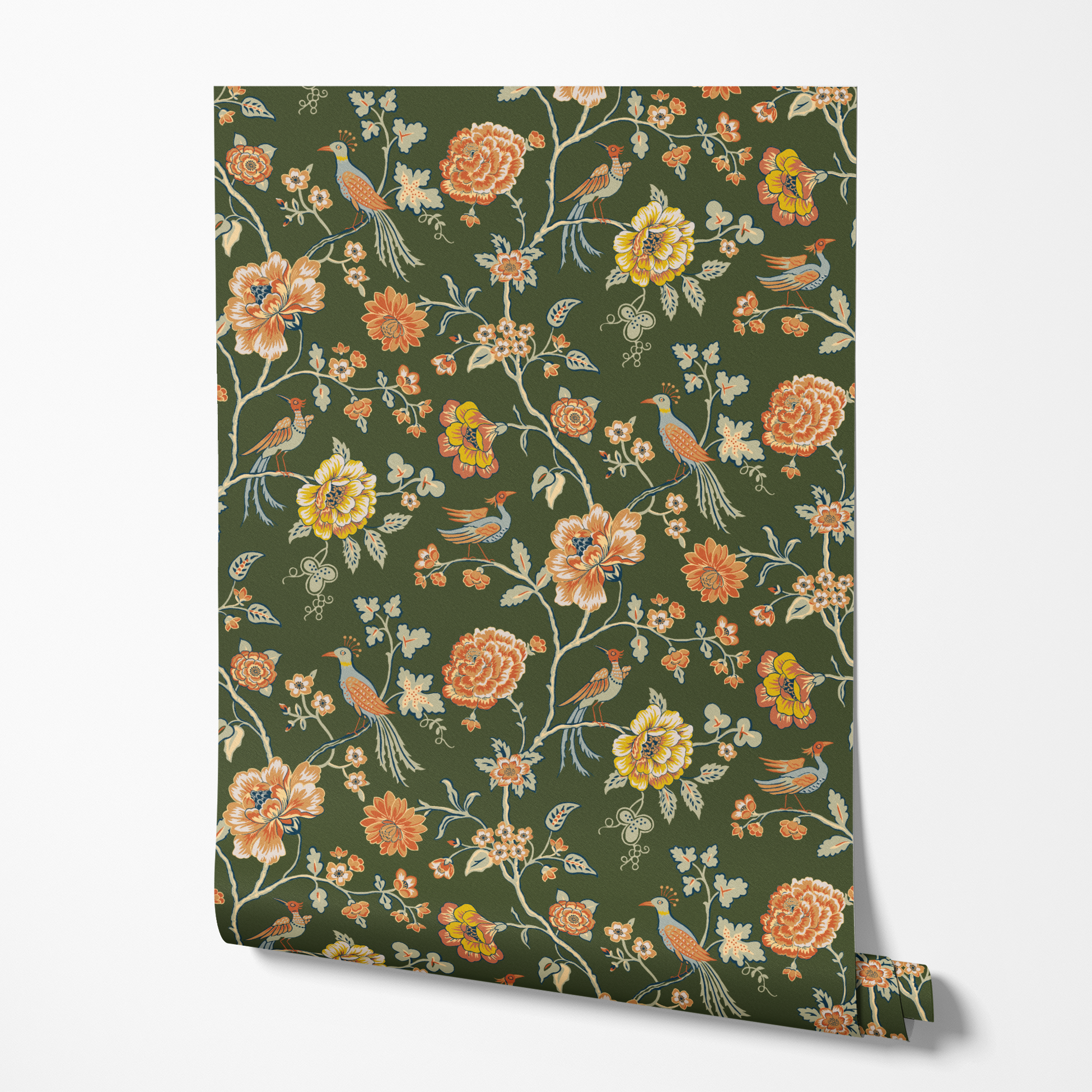 wallpaper roll mockup