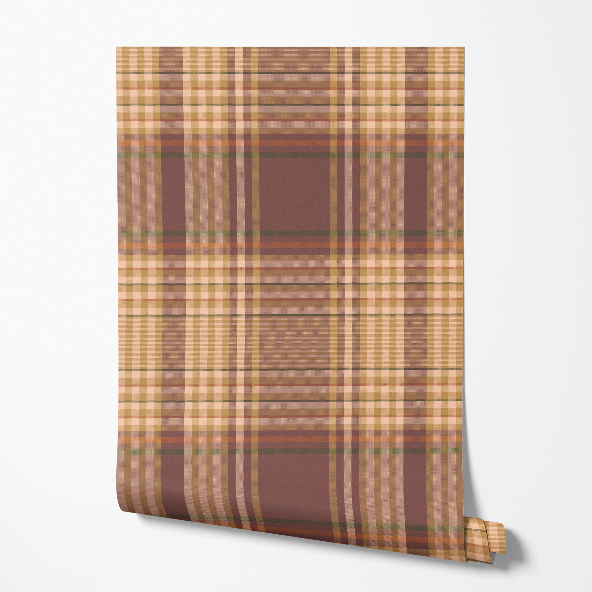 wallpaper roll mockup