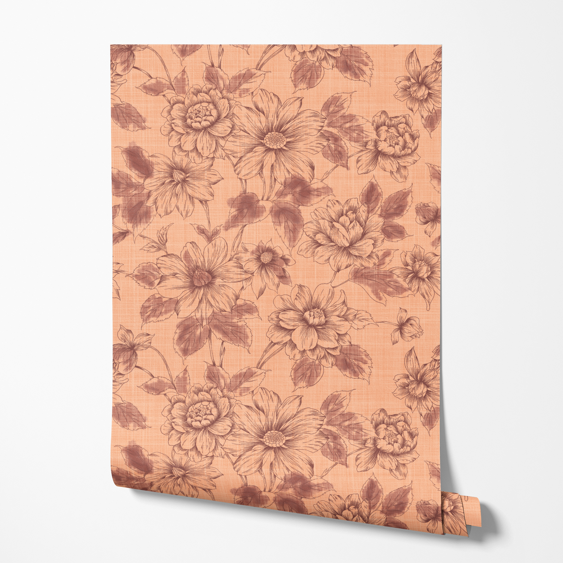 wallpaper roll mockup