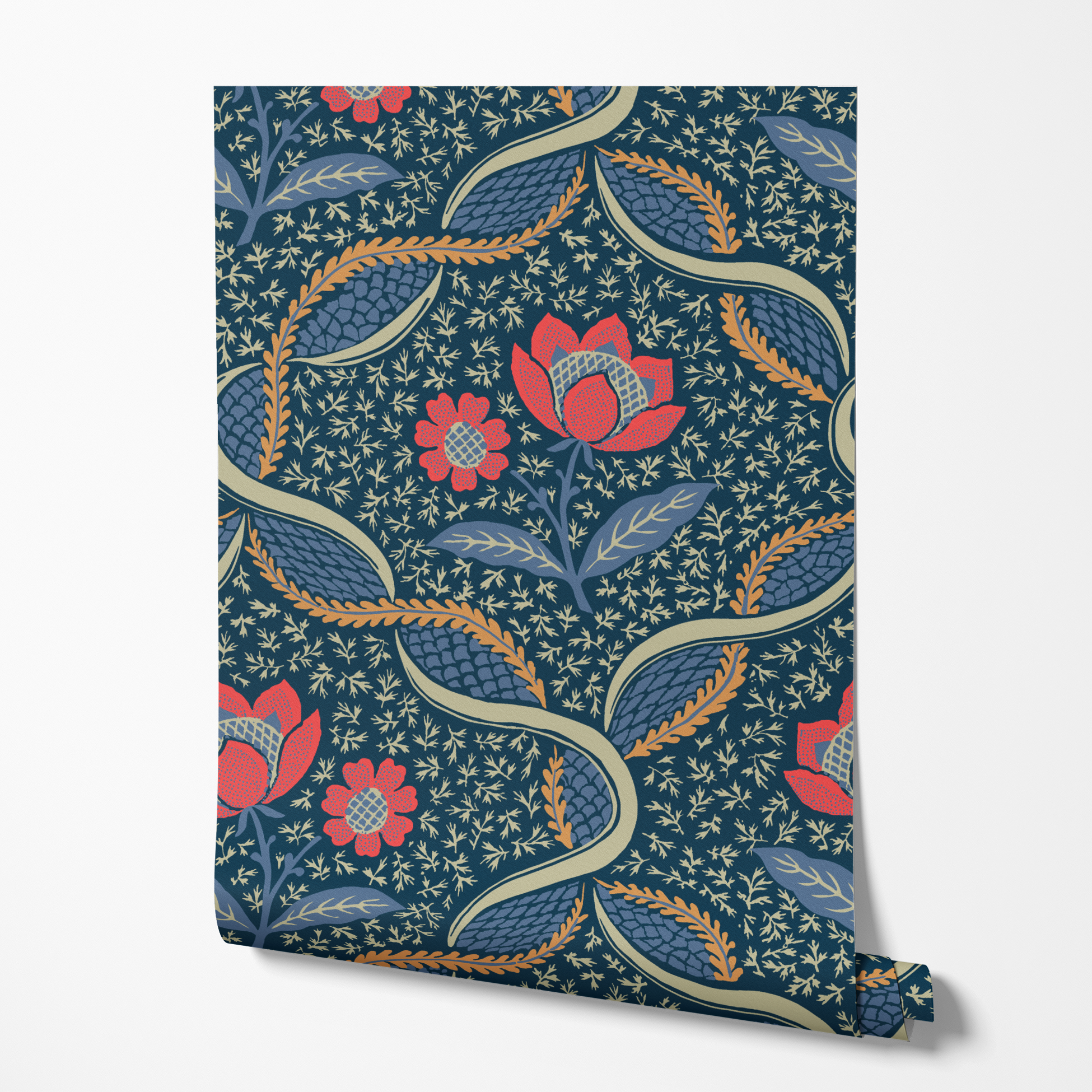 wallpaper roll mockup