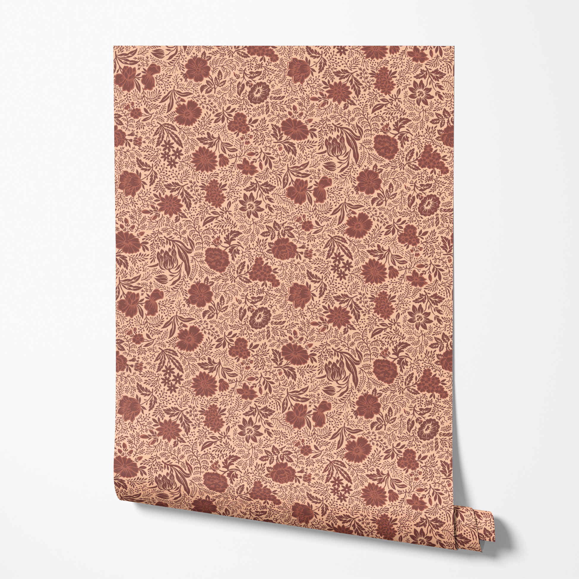 wallpaper roll mockup