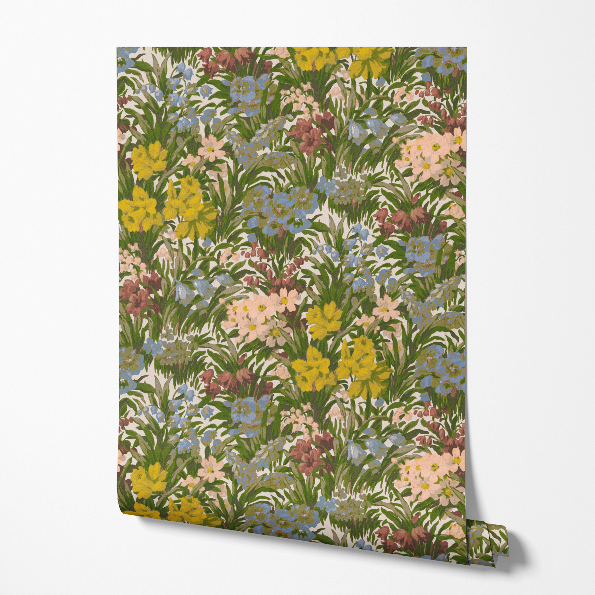 wallpaper roll mockup