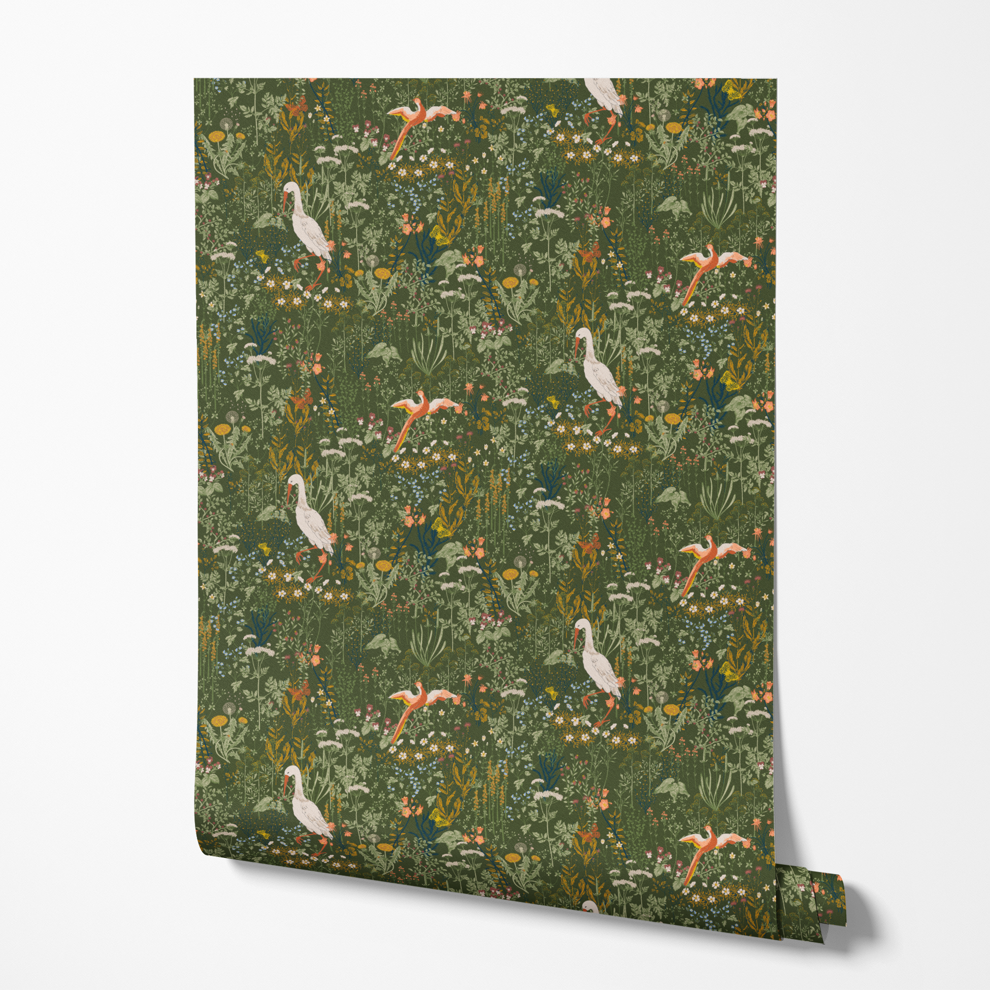 wallpaper roll mockup