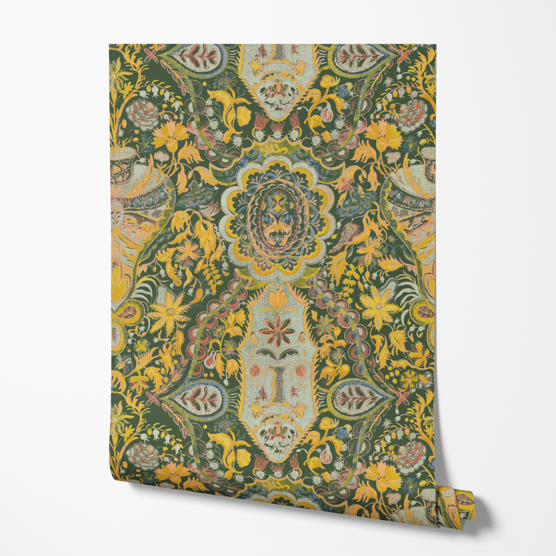 wallpaper roll mockup