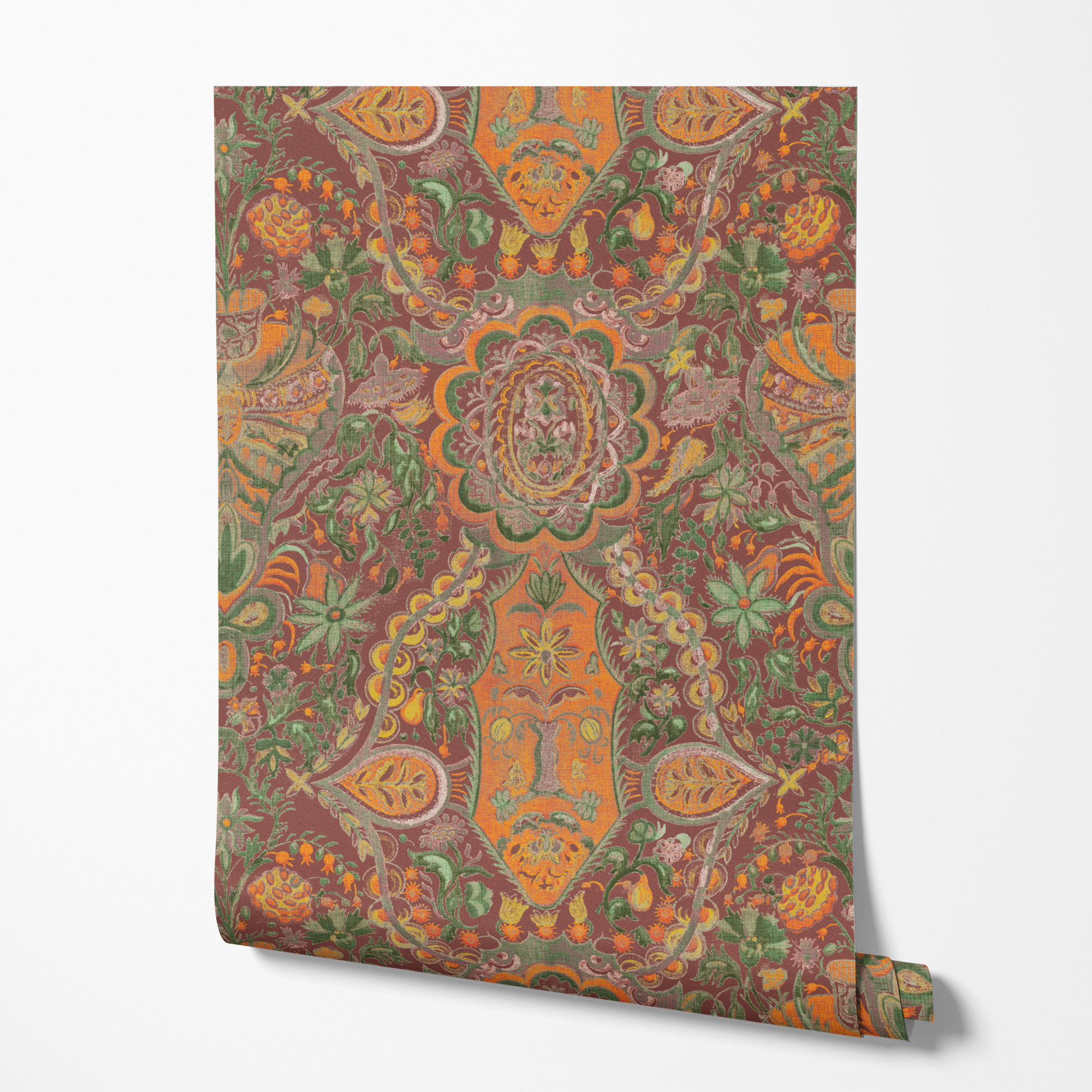 wallpaper roll mockup